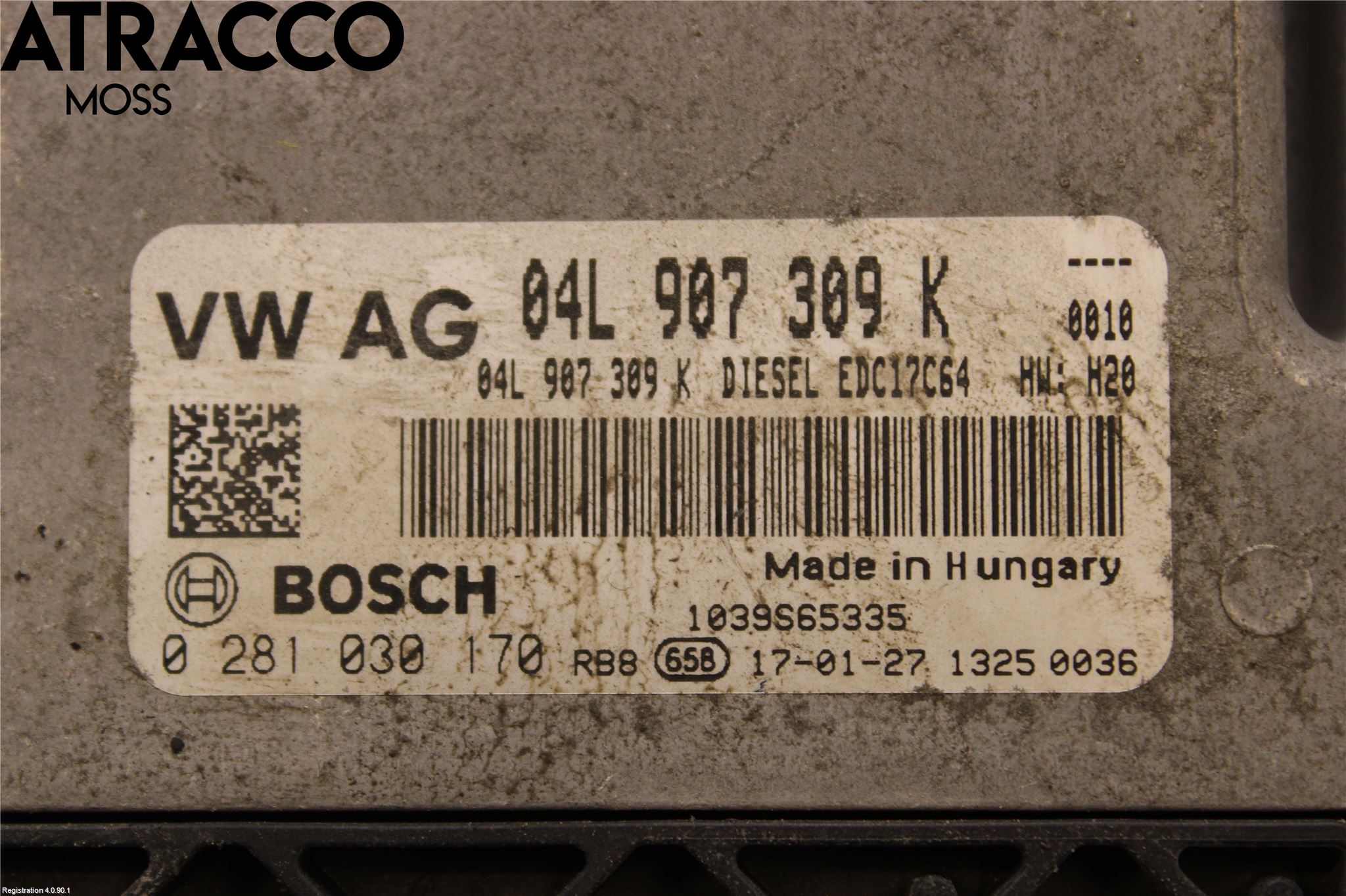 Volkswagen VW CADDY 16-20 Styrenhet Insprut Bensin