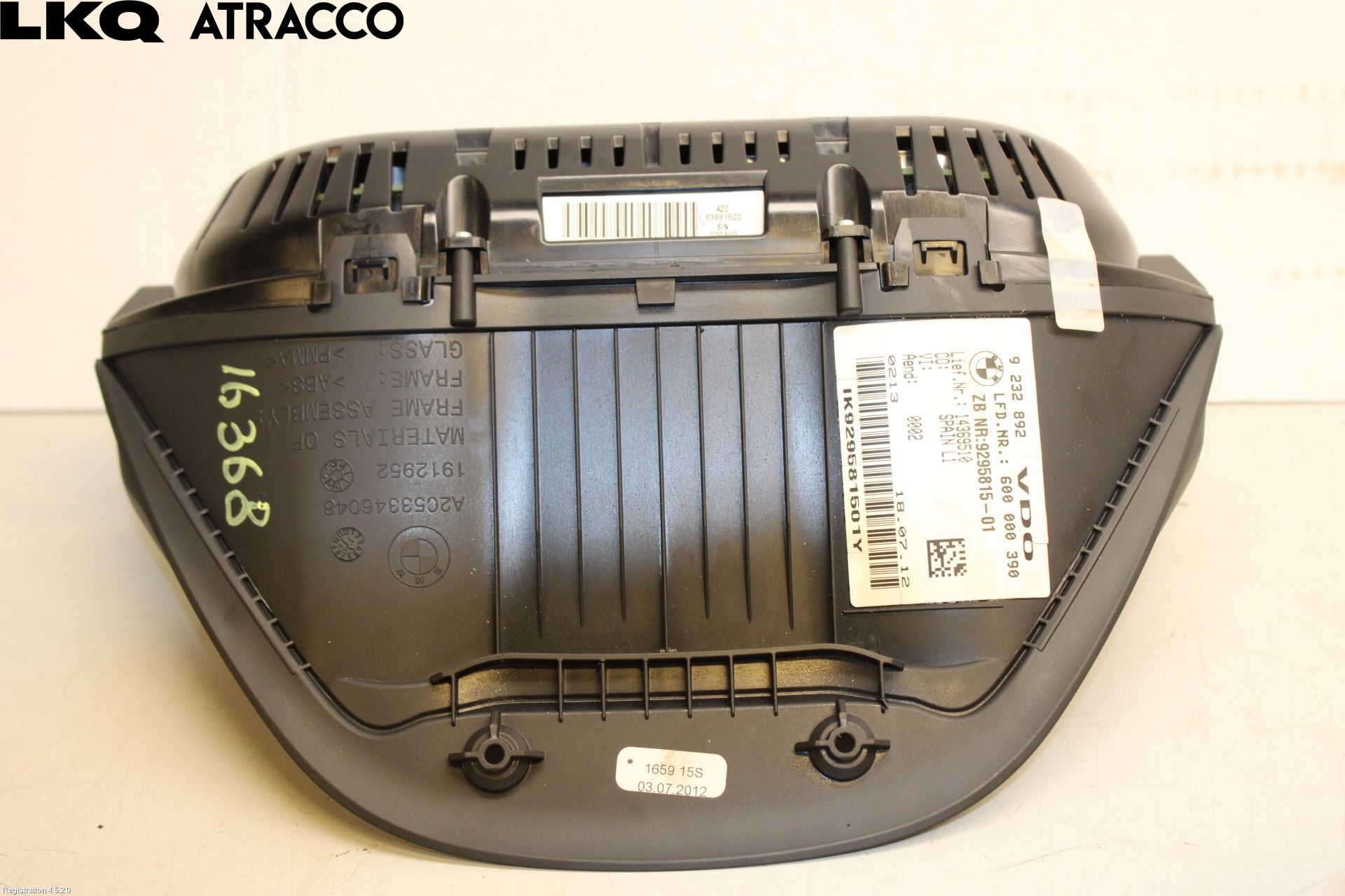 BMW 1 F20/F21 11-19 Instrument Komb
