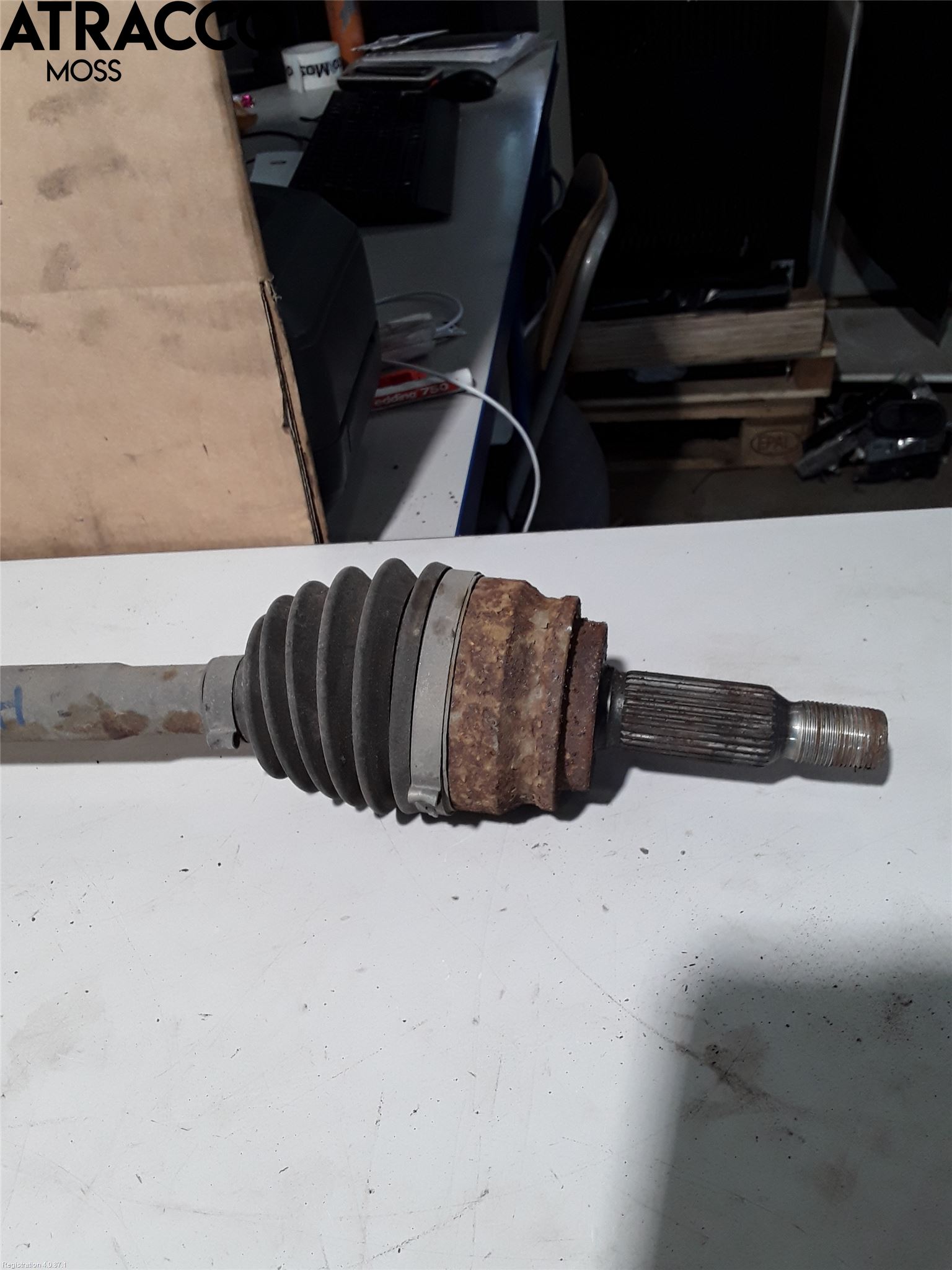 Mitsubishi ASX 10-22 Drivaxel Fram Höger