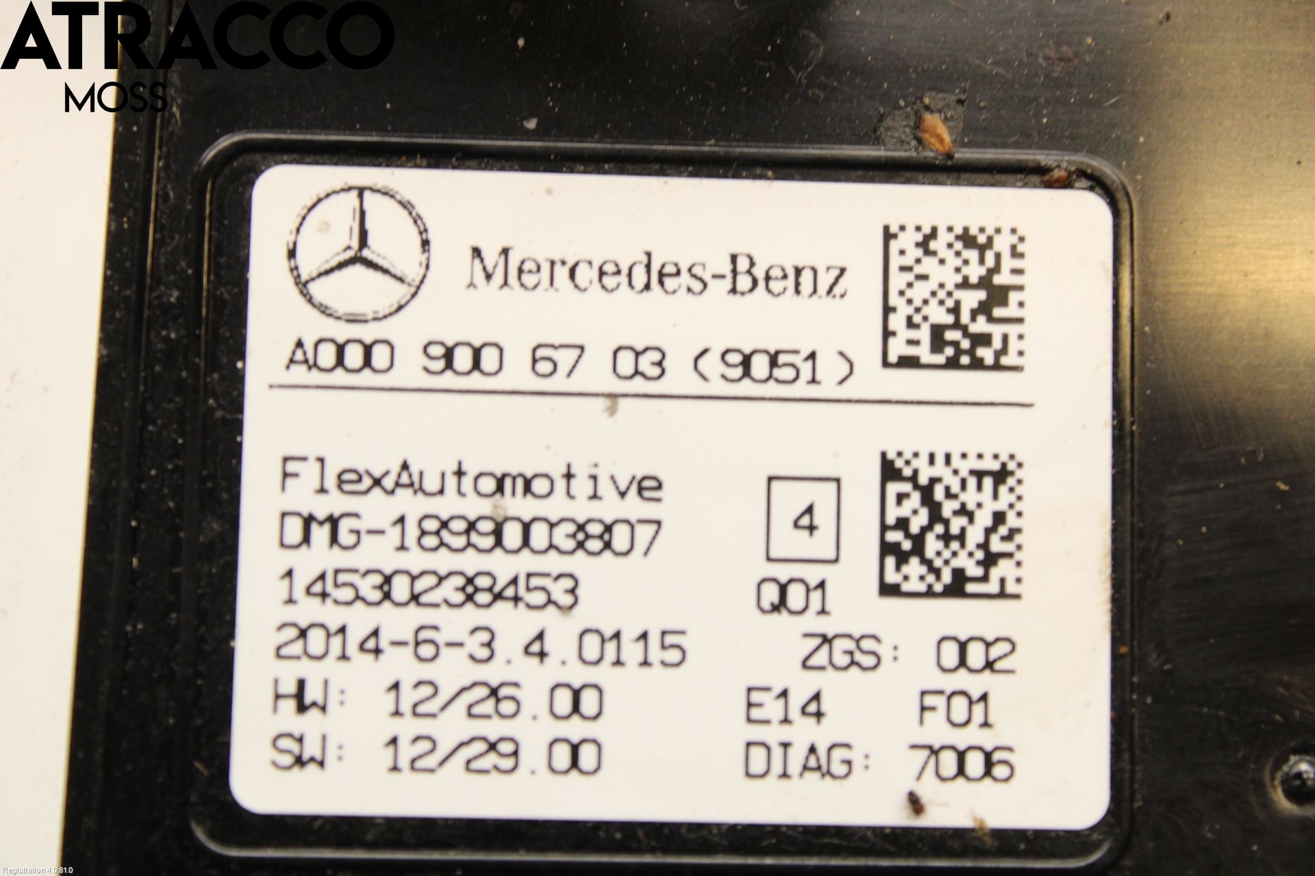 Mercedes-Benz MB A-KLASS (W176) 13-18 Innerbelysning