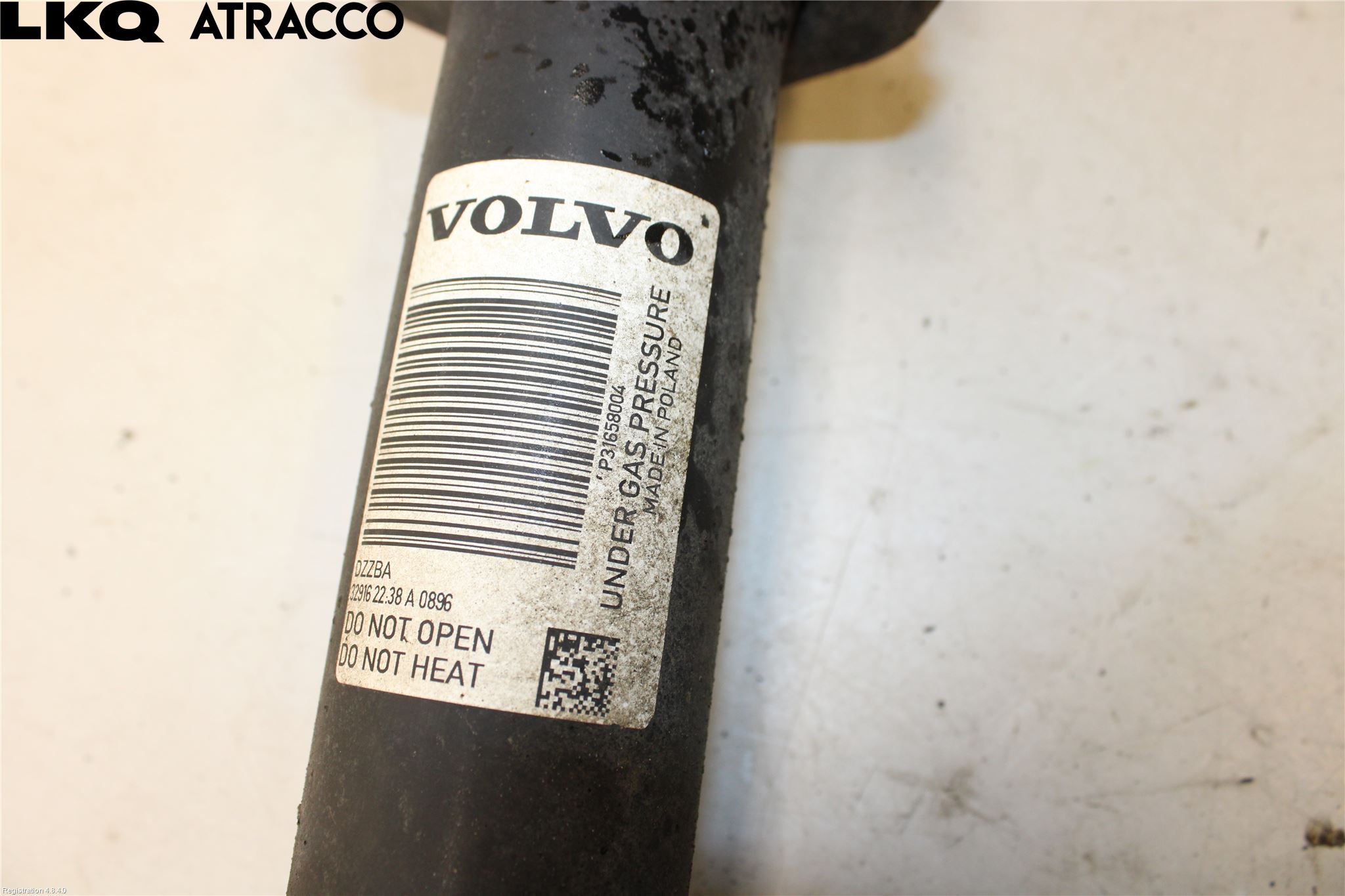 Volvo XC90/RECHARGE 16- Fjäderben Fram Vänster
