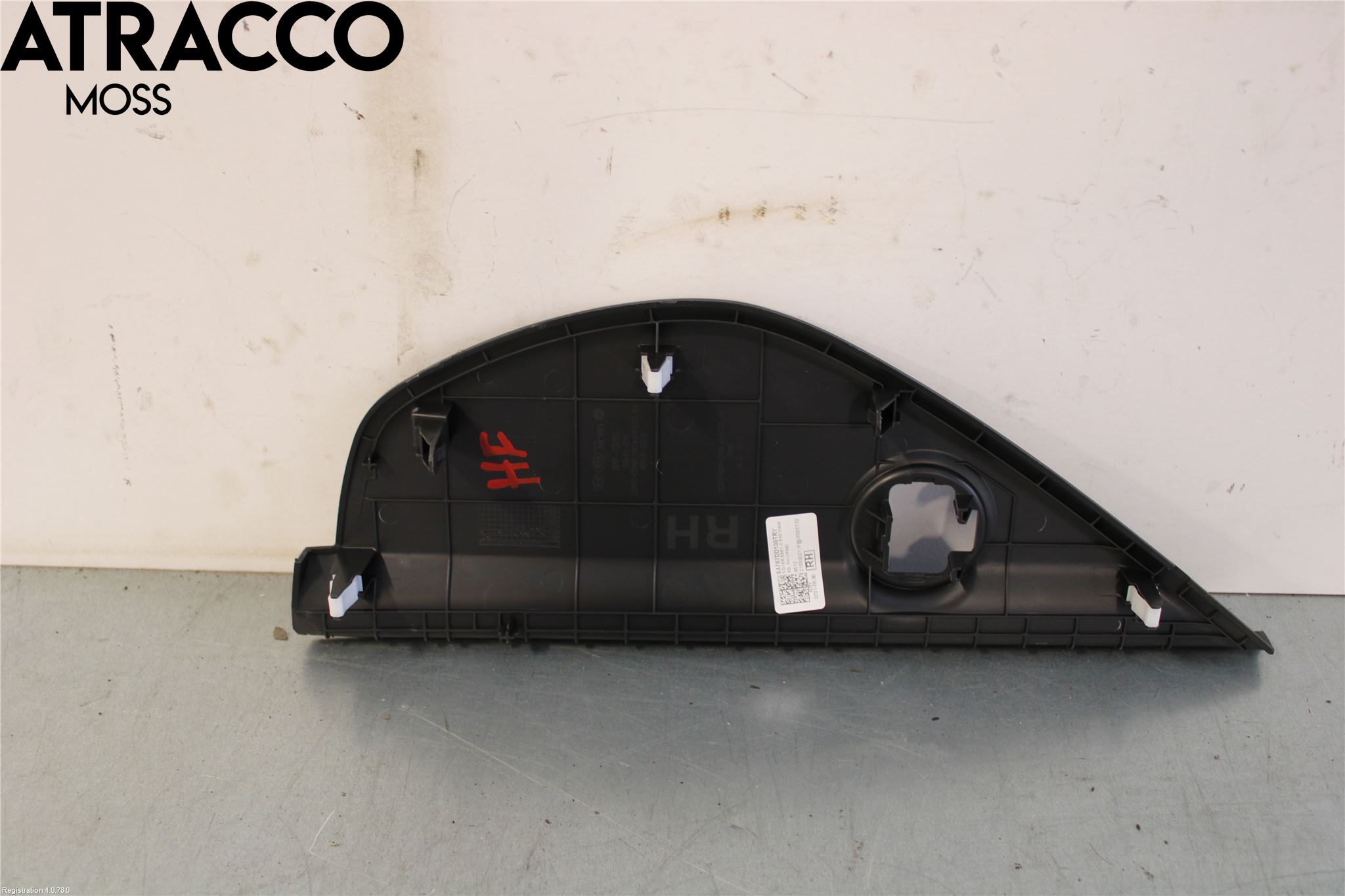 Hyundai KONA/ELECTRIC OS 18-23 Instrumentbräda Inlägg-Dekorlist