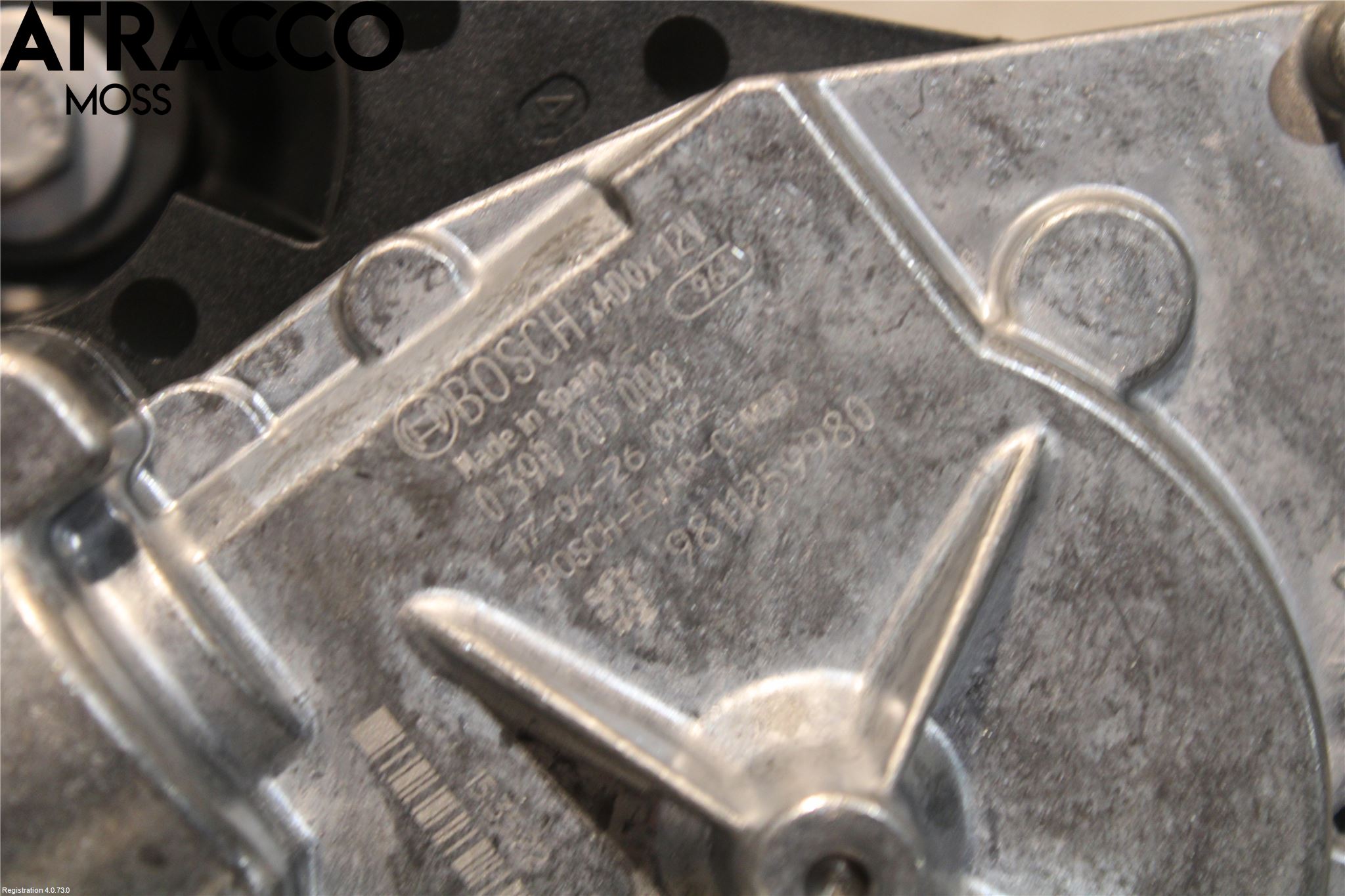 Peugeot 3008 17-24 Torkarmotor Baklucka