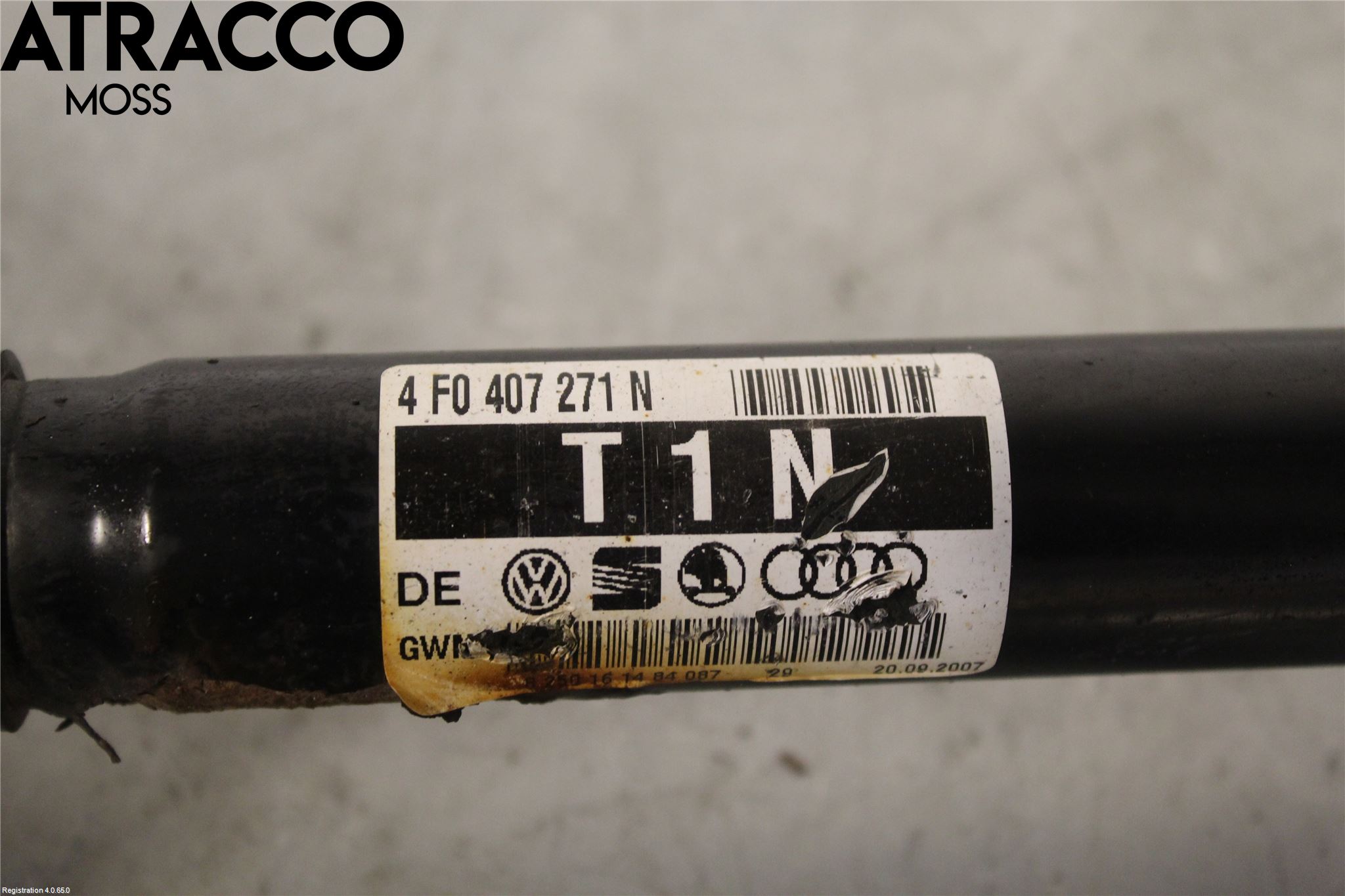 Audi A6/S6     05-11 Drivaxel Fram Vänster
