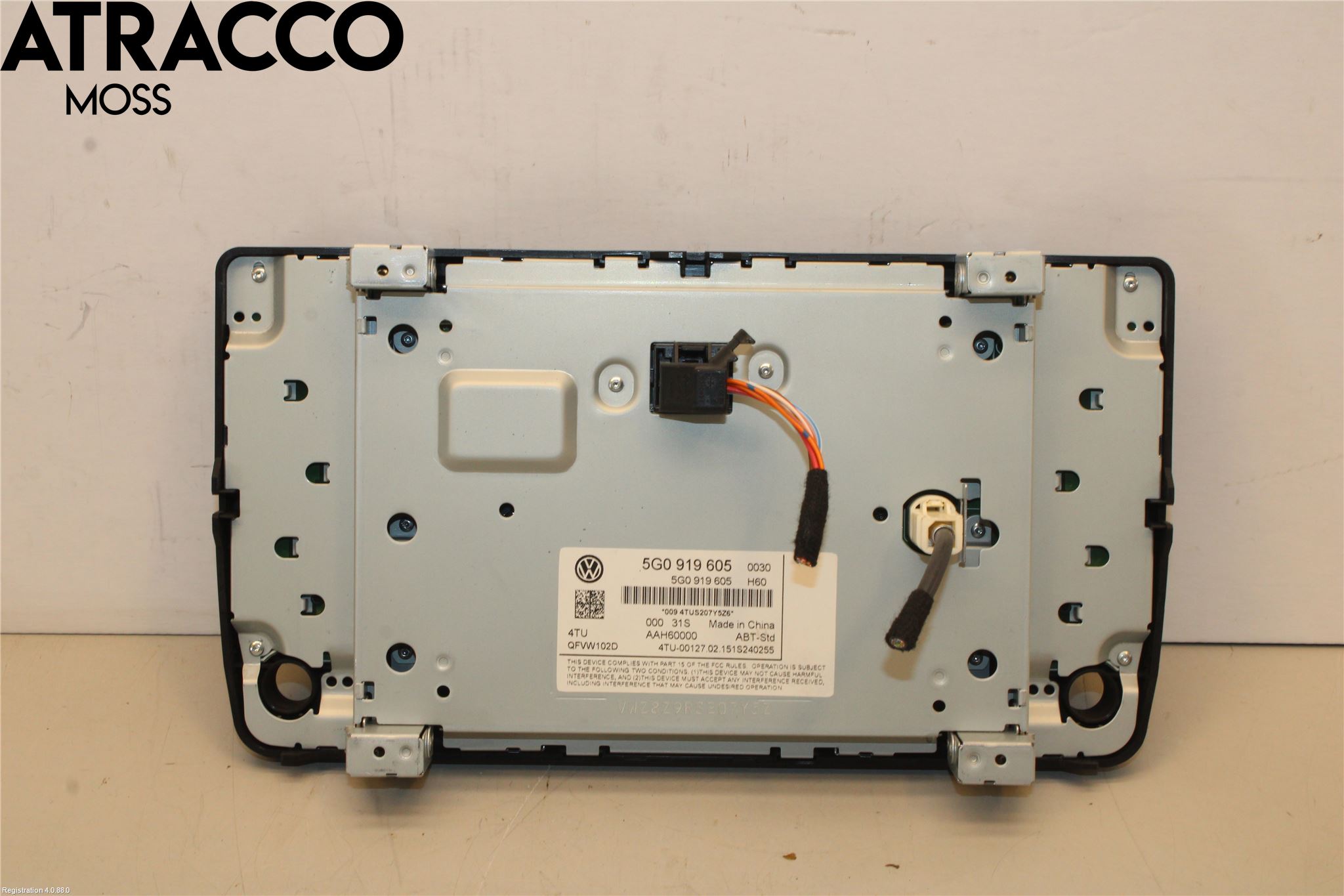 Volkswagen VW GOLF PLUS/CROSS GOLF 04-14 Multifunktionsdisplay