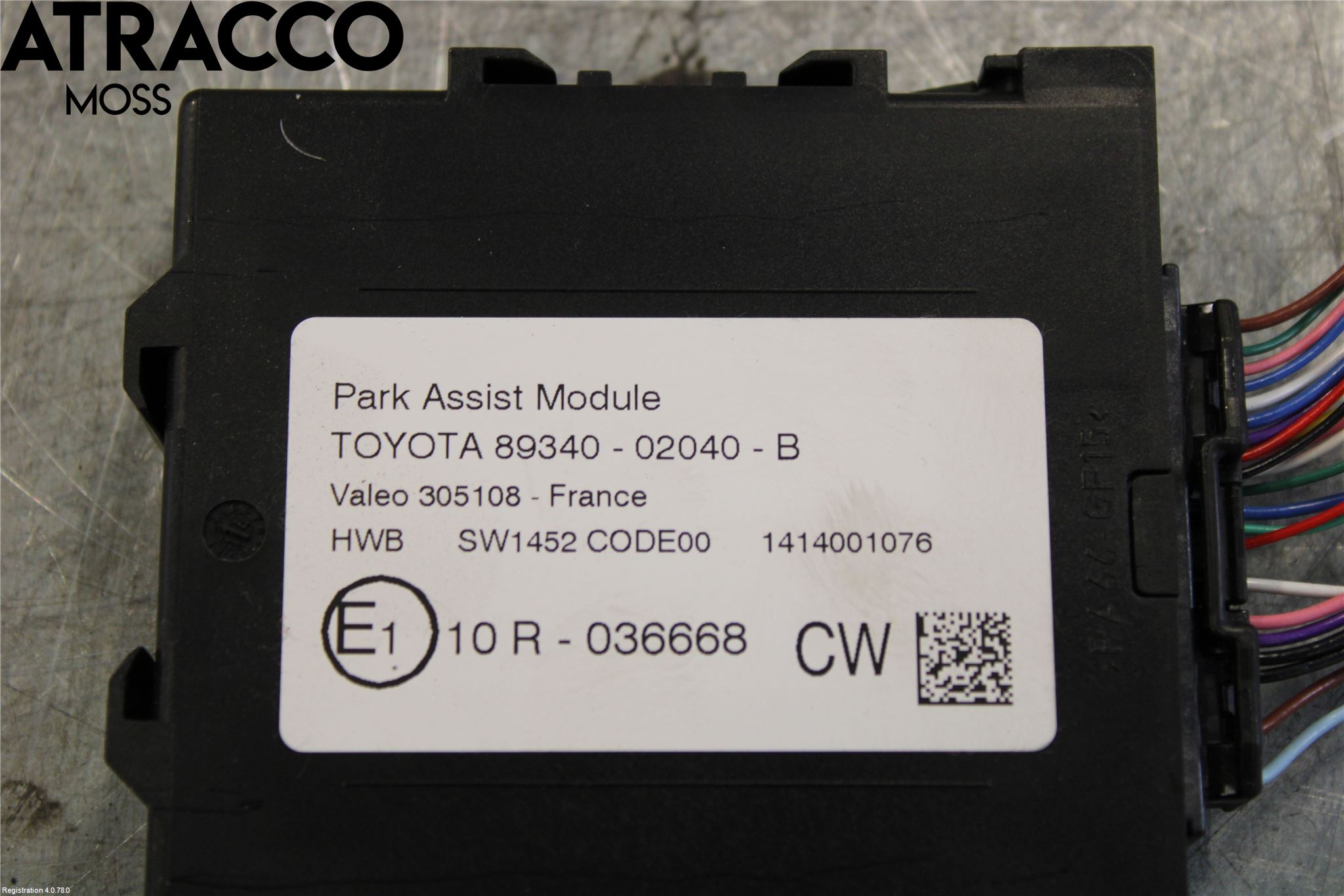 Toyota AURIS 13-19 Styrenhet Parkeringshjälp