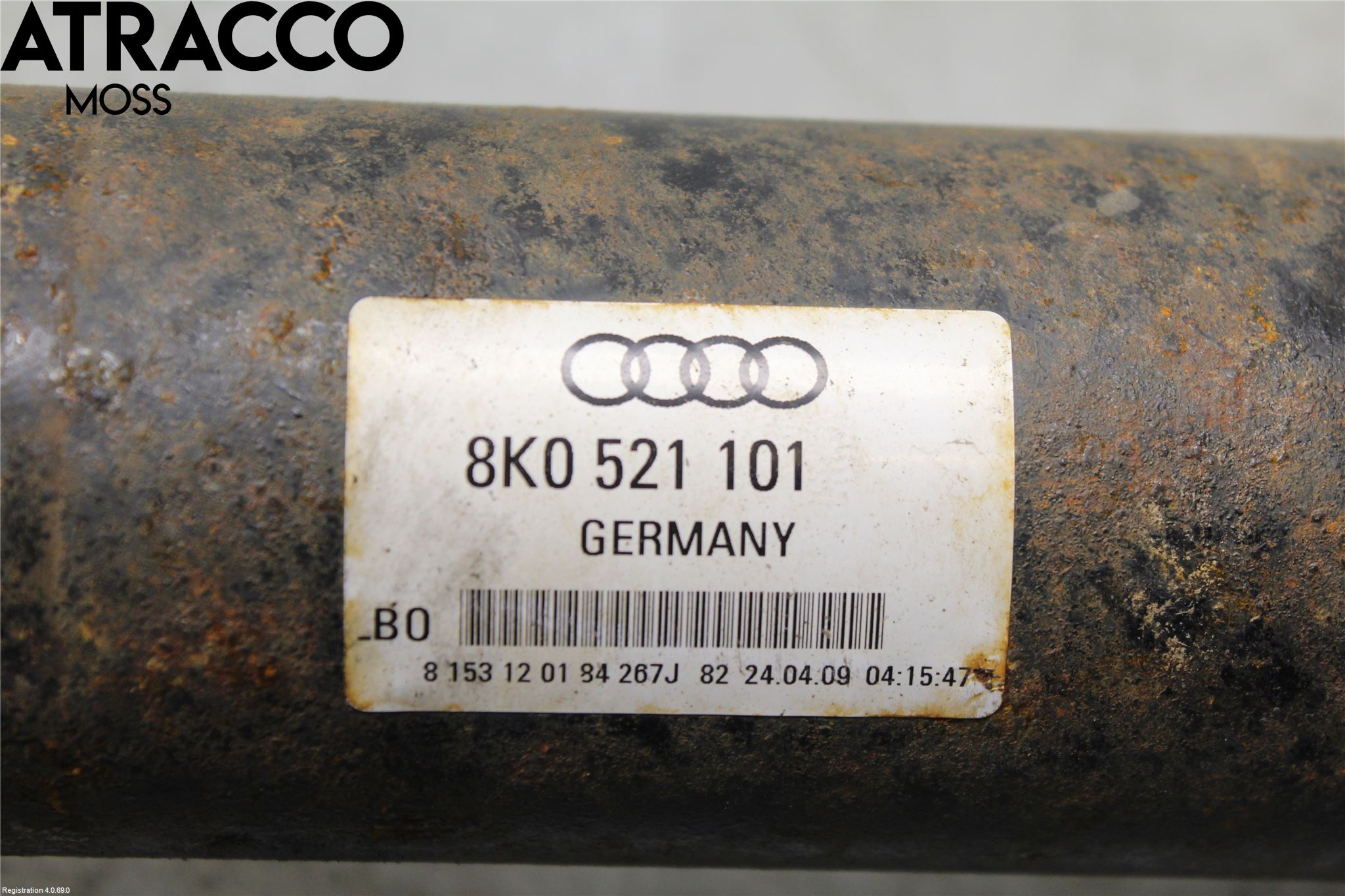 Audi A4/S4 08-11 Mellanaxel Komp