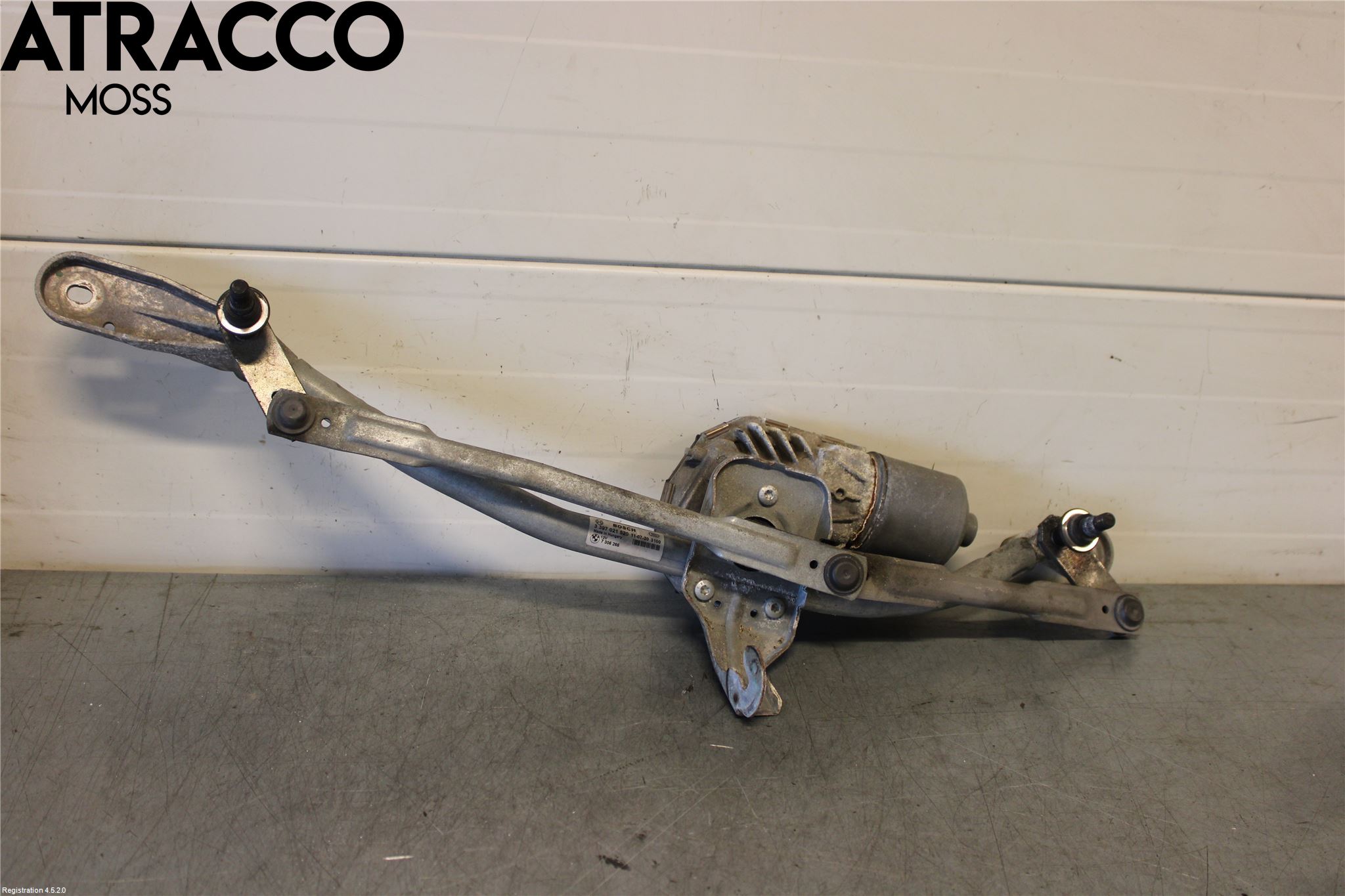 BMW 5 F10/F11/F18 09-17 Torkarmotor Vindruta
