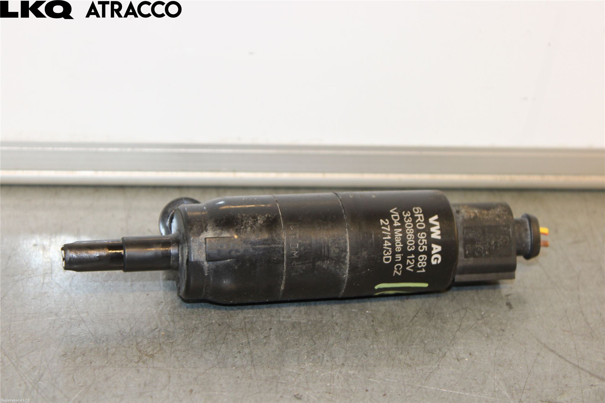 Volkswagen VW TOURAN 10-15 Spolarpump Högtryck