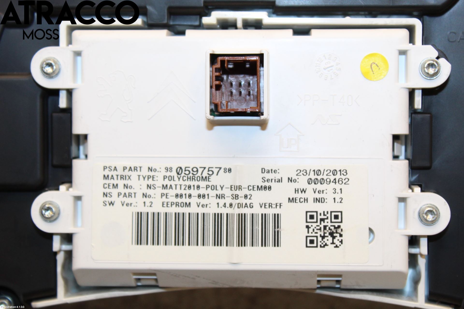 Peugeot 508 11-18 Instrument Komb