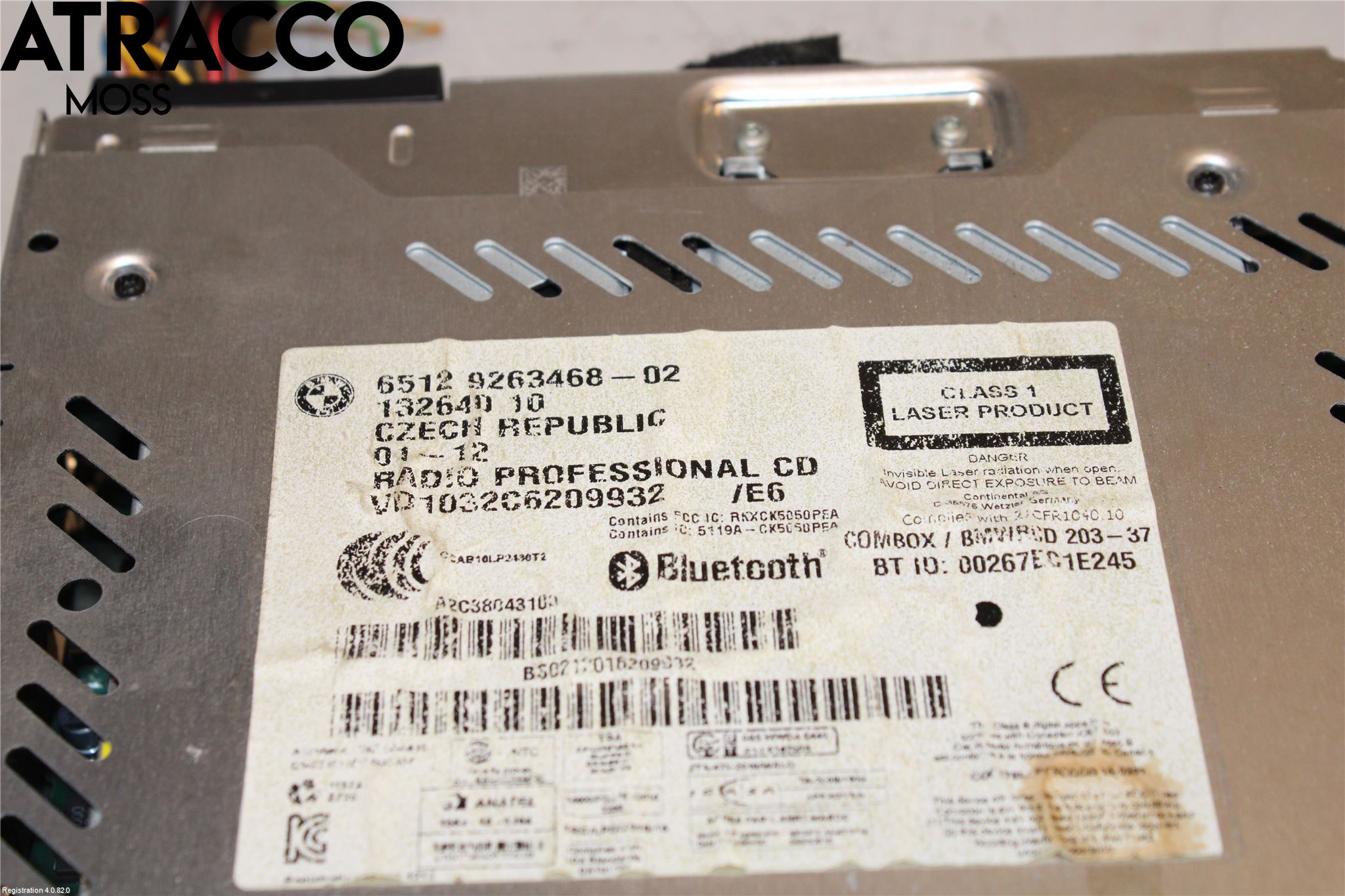 BMW 3 E90/91 SED/TOU 05-12 Radio