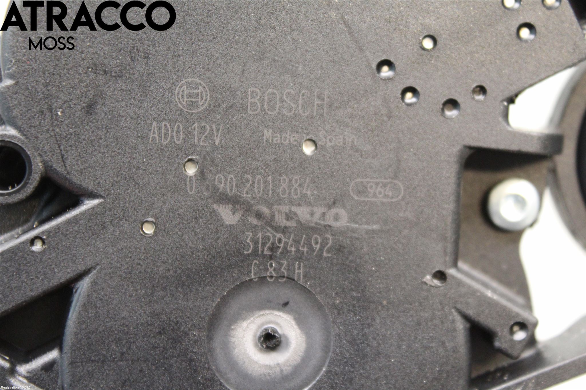 Volvo V60 14-18 Torkarmotor Baklucka