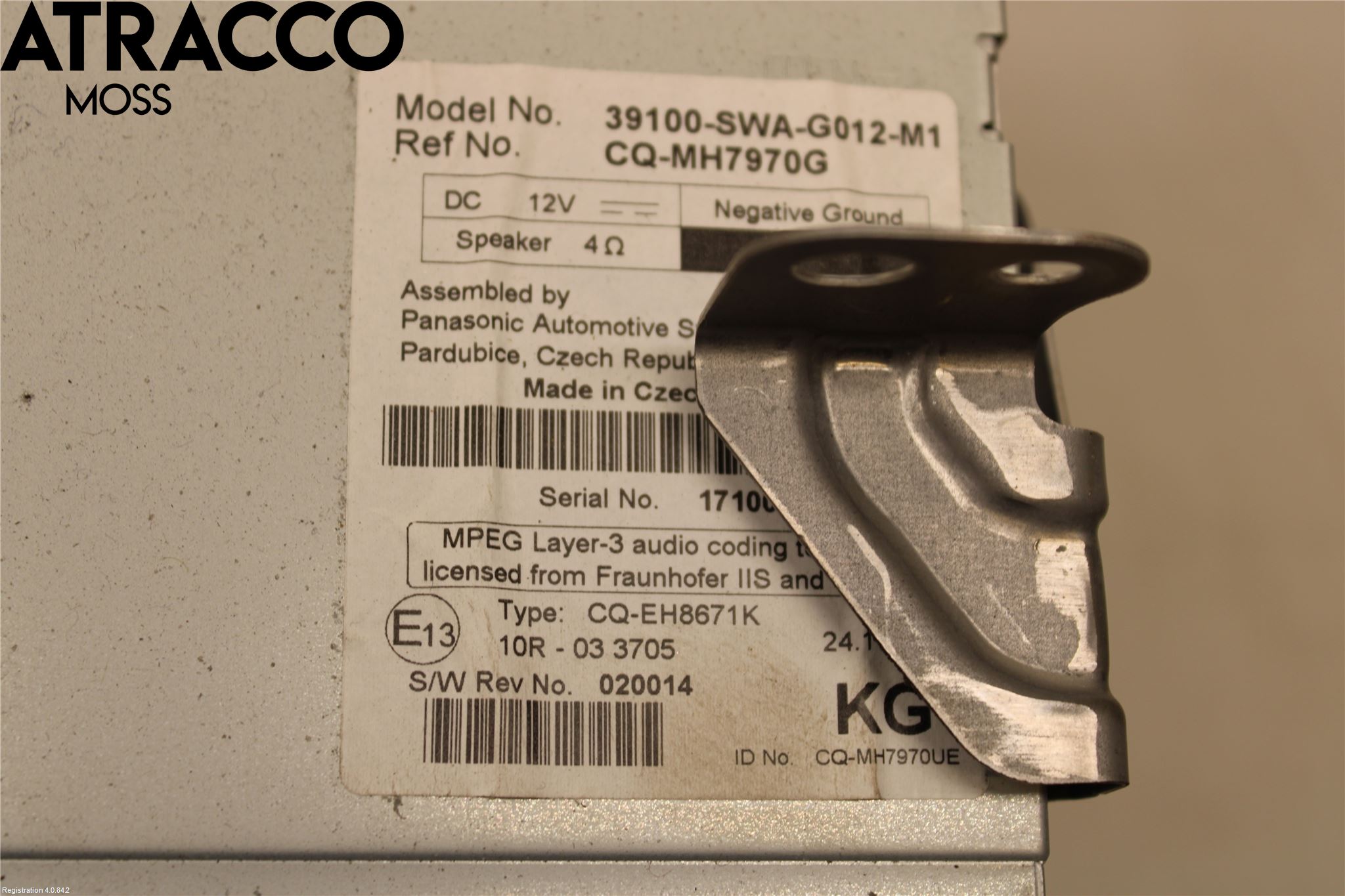 Honda CR-V 07-12 Radio Övrigt