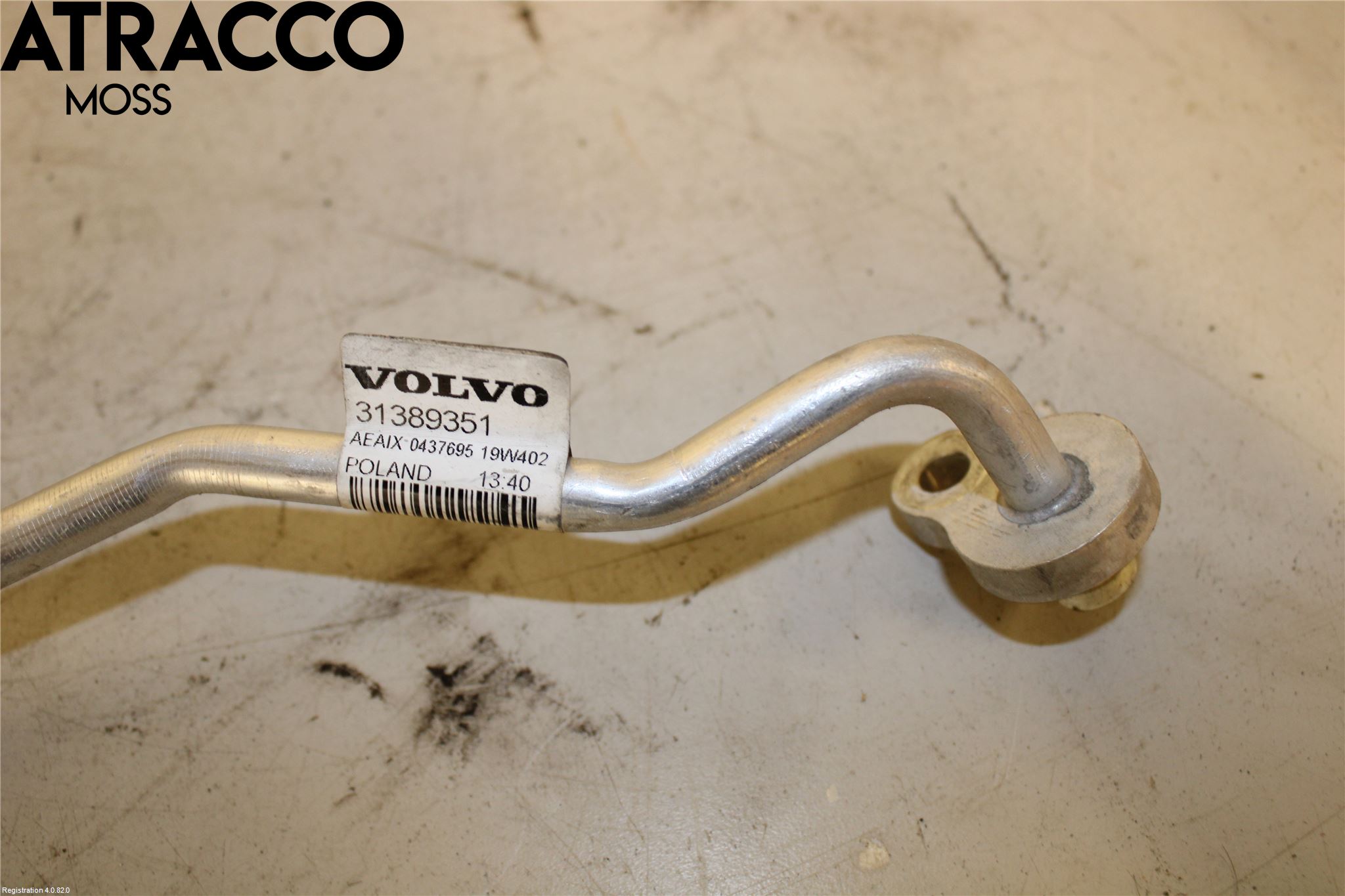 Volvo V60 19- Ac Slang-Rör