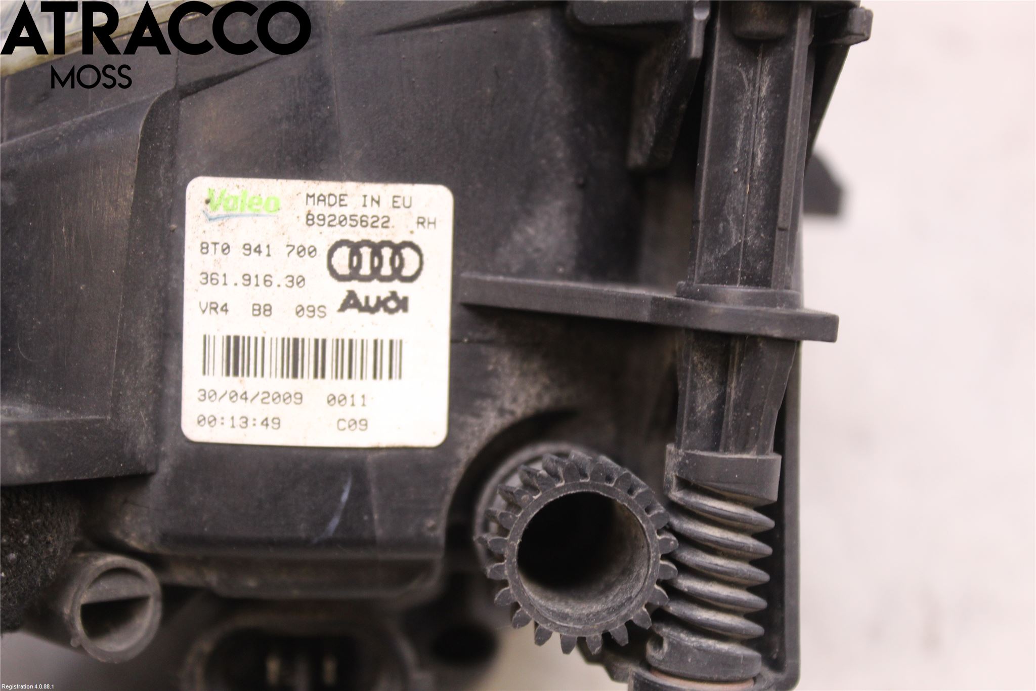 Audi A4/S4 08-11 Dimljus-Varselljus Fram