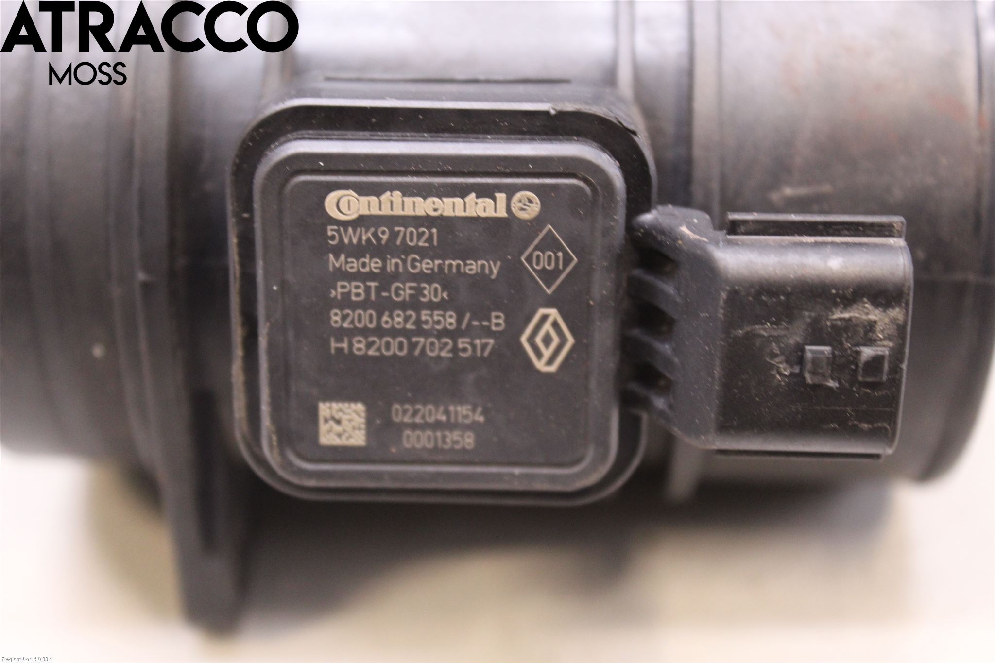 Renault SCÉNIC III / GRAND SCÉNIC 09-16 Injluftmassamätare