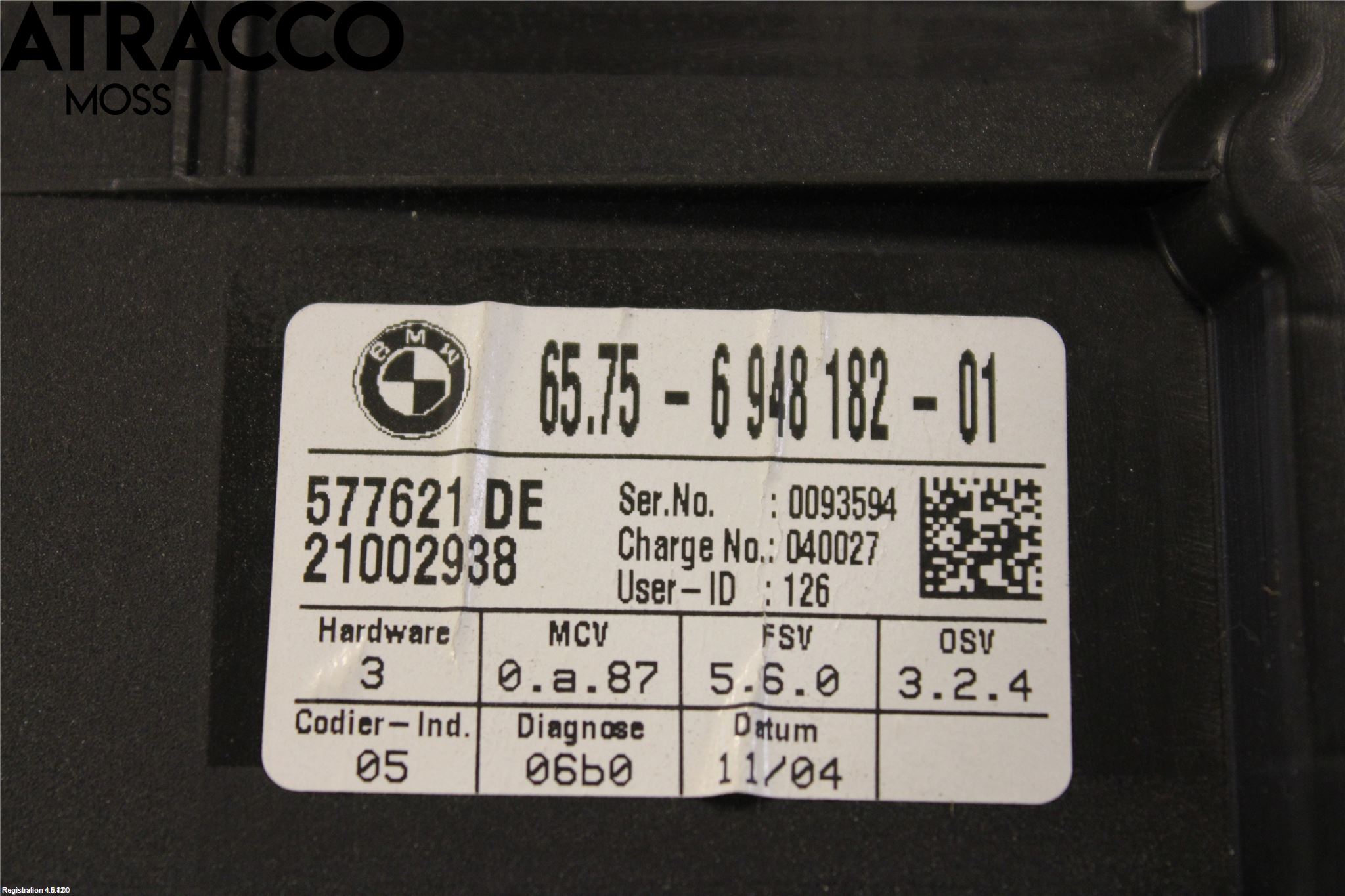 BMW 5 E60/61 Sed/Tou 02-10 Sensor Övrigt