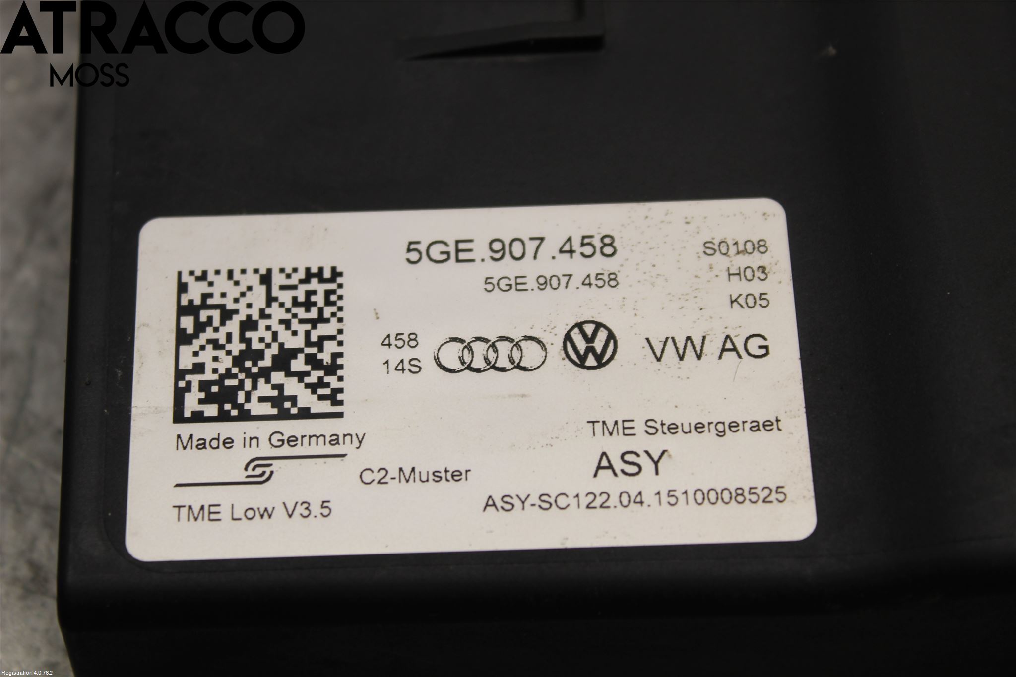 Volkswagen VW GOLF / E-GOLF VII 13-20 Styrenhet Övrigt