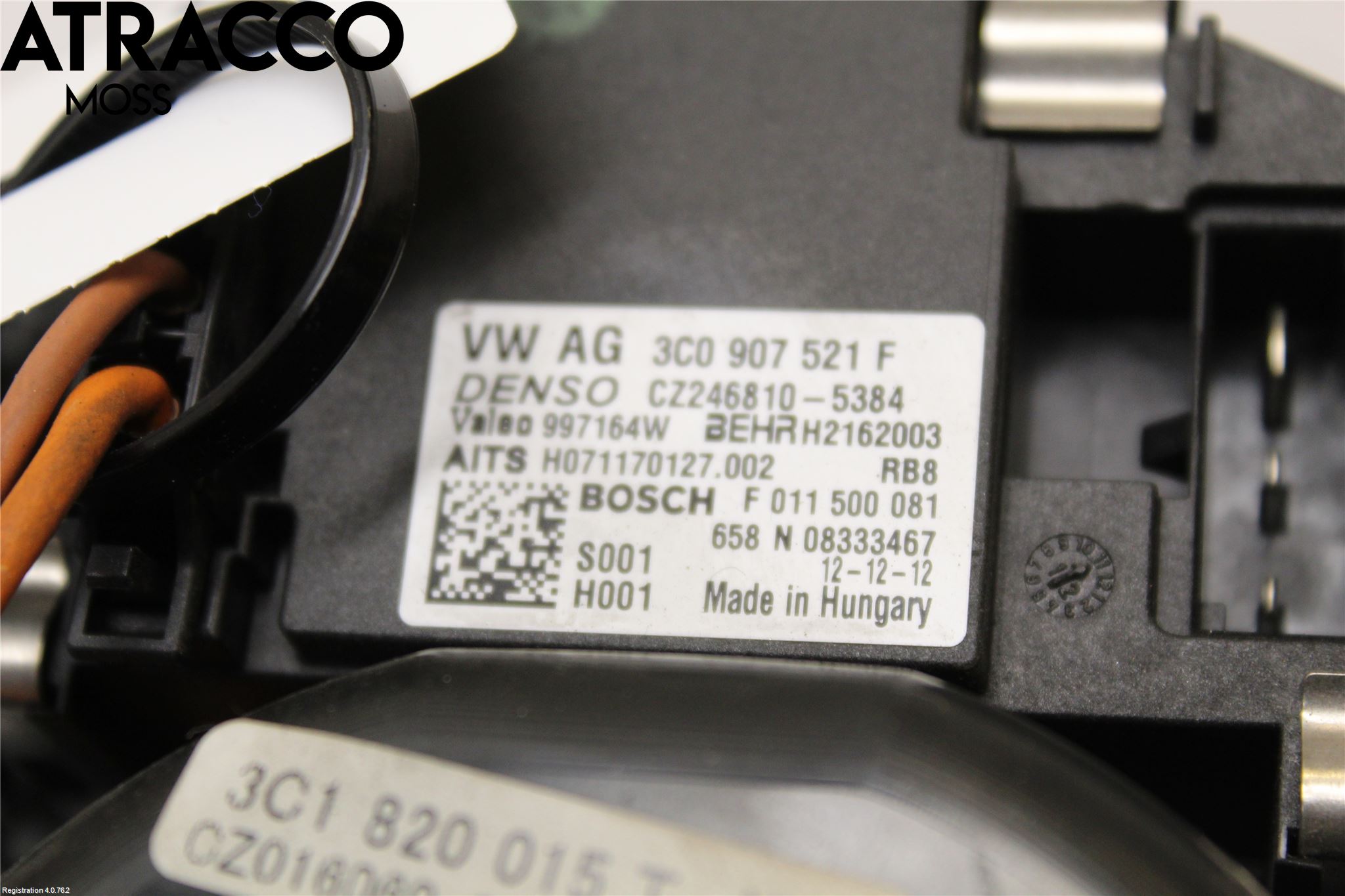 Volkswagen VW GOLF PLUS/CROSS GOLF 04-14 Ac Värmefläkt