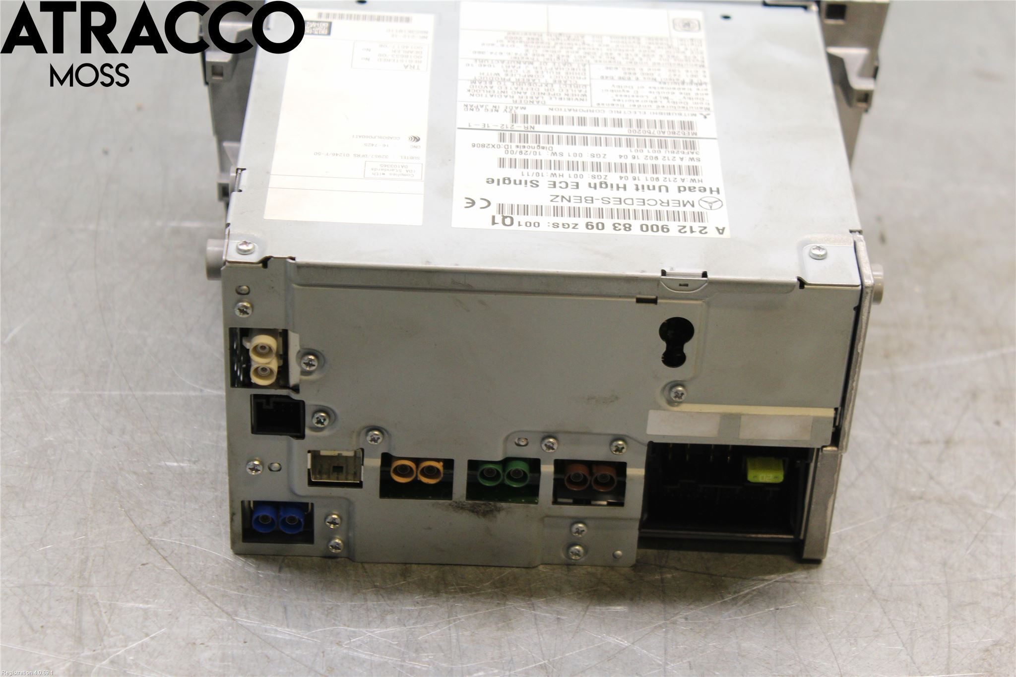 Mercedes-Benz MB E-KLASS (W212) 09-16 Cd Radio - Multimediapanel