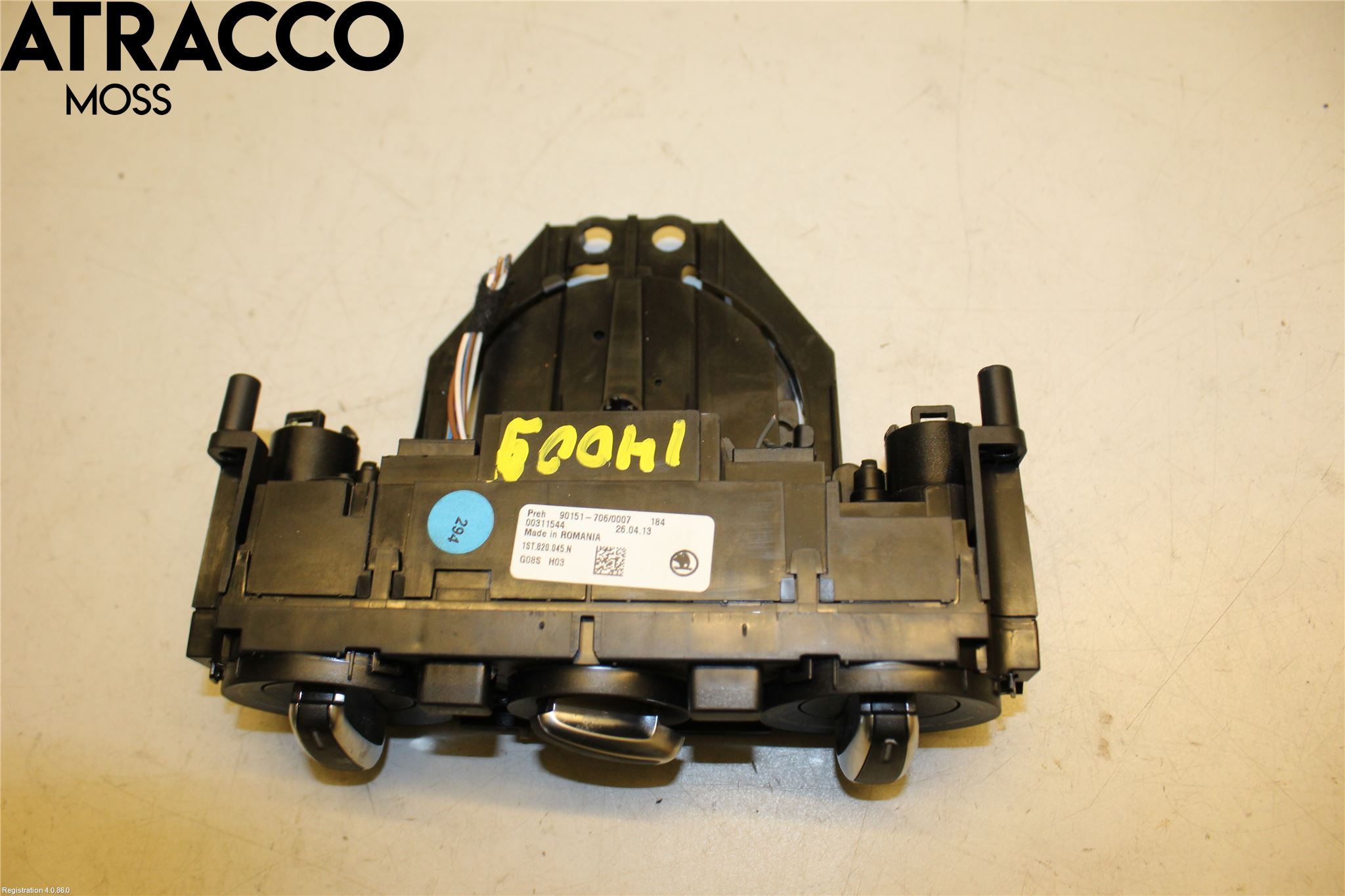 Skoda CITIGO / CITIGO E IV Ac Styrenhet Ac Manöveren