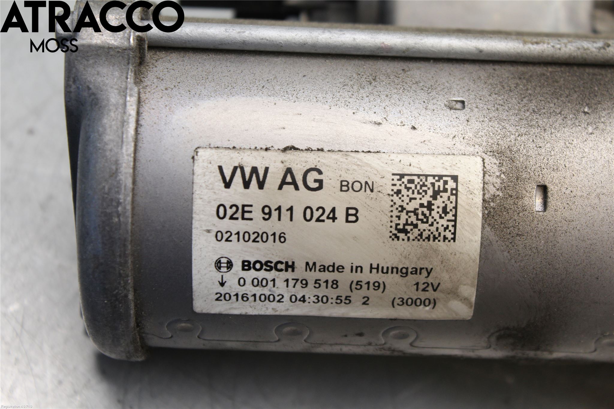 Volkswagen VW TIGUAN 16-24 Startmotor