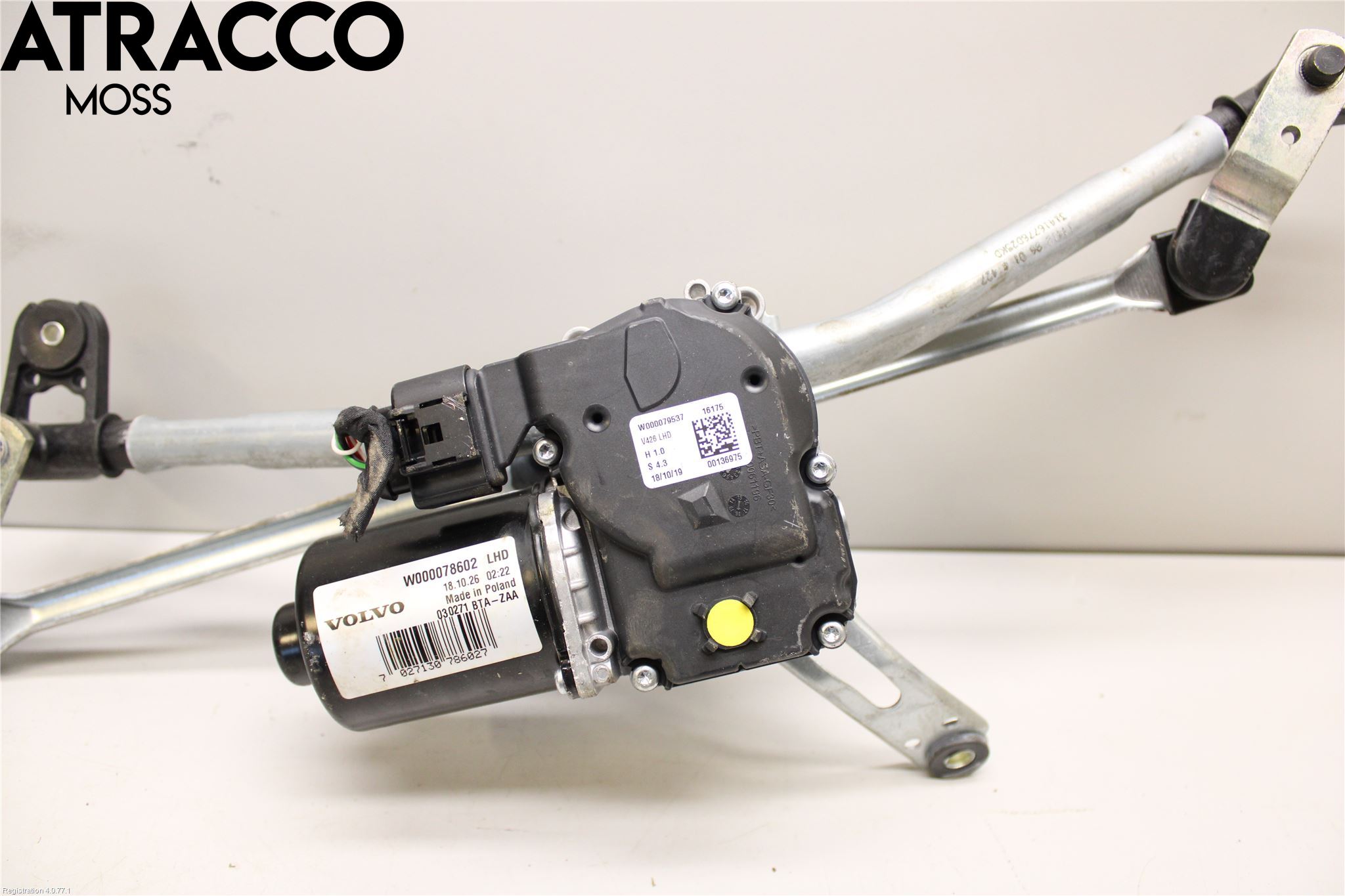 Volvo XC60 18- Torkarmotor Vindruta