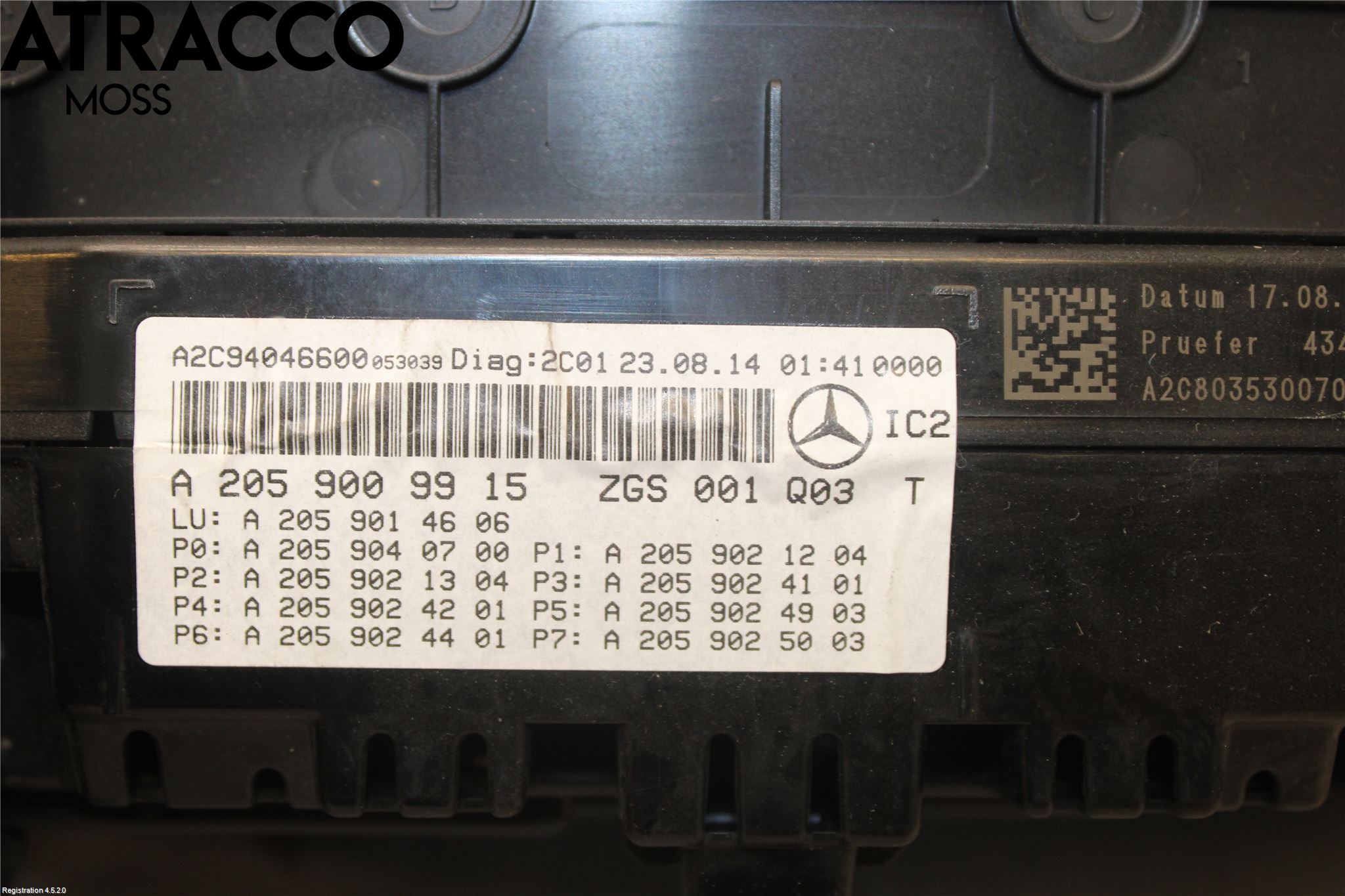Mercedes-Benz MB C-KLASS (W205) 14-21 Instrument Komb