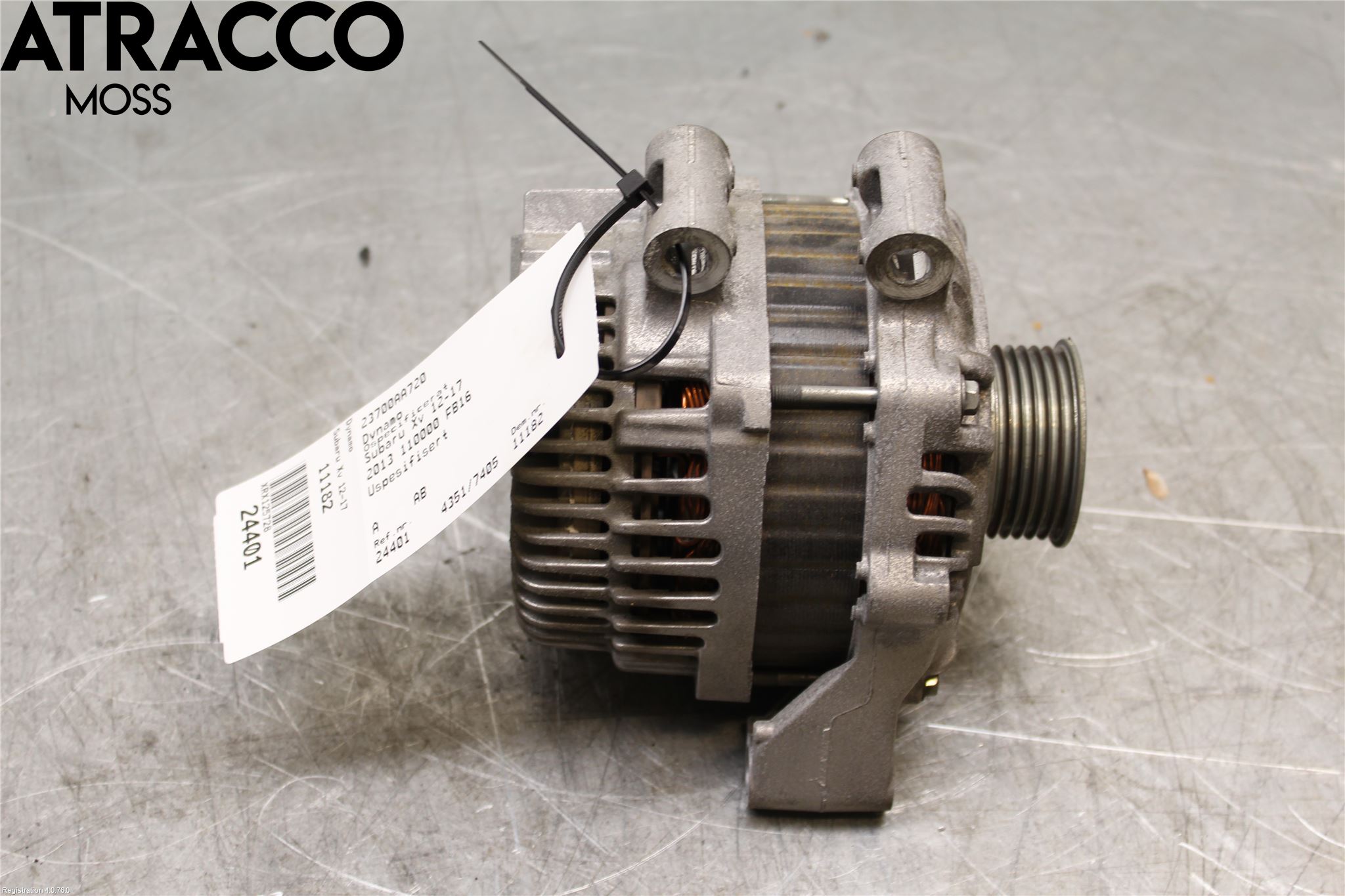 Subaru XV 12-17 Generator