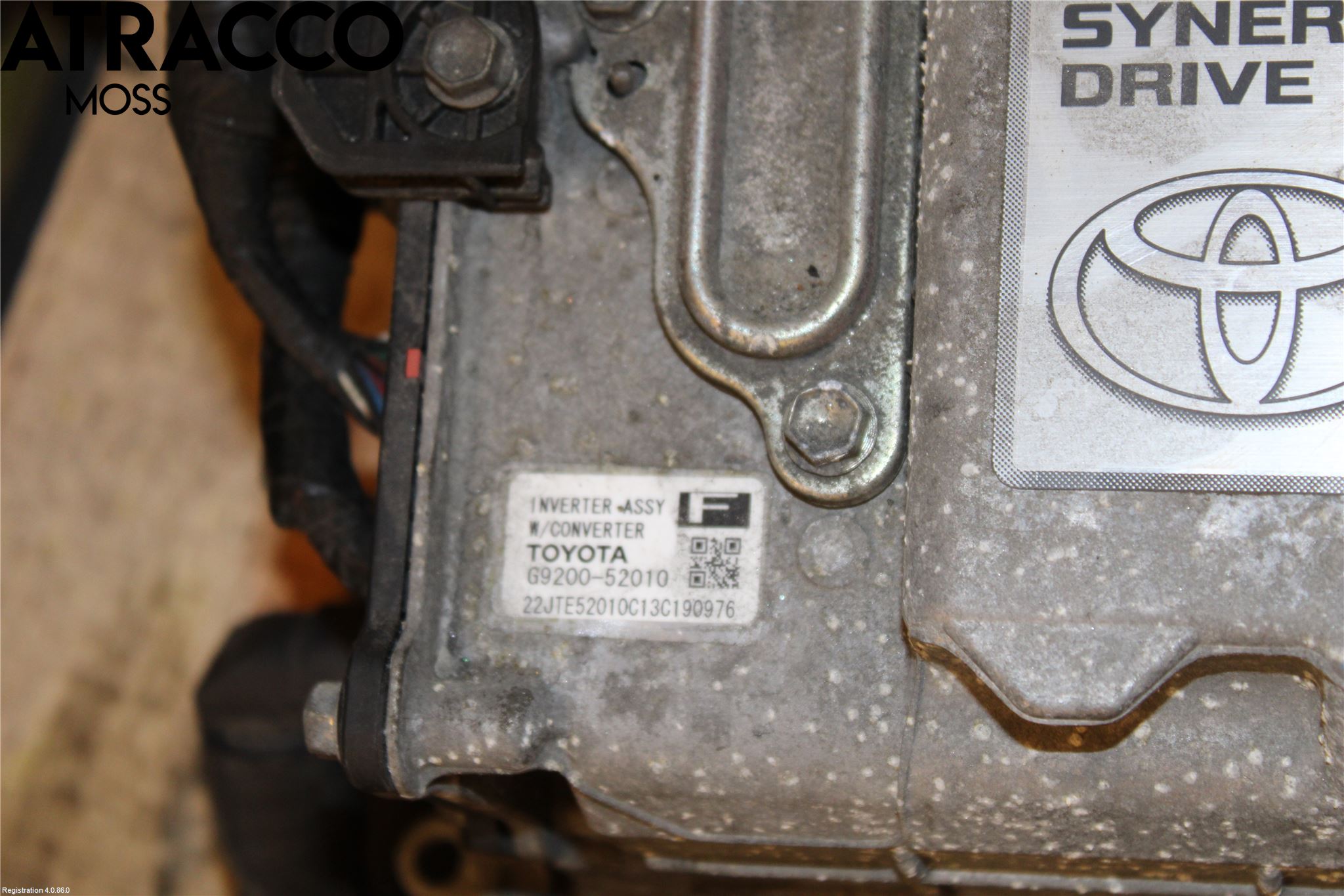 Toyota YARIS XP130 12-14 Inverter Hybrid