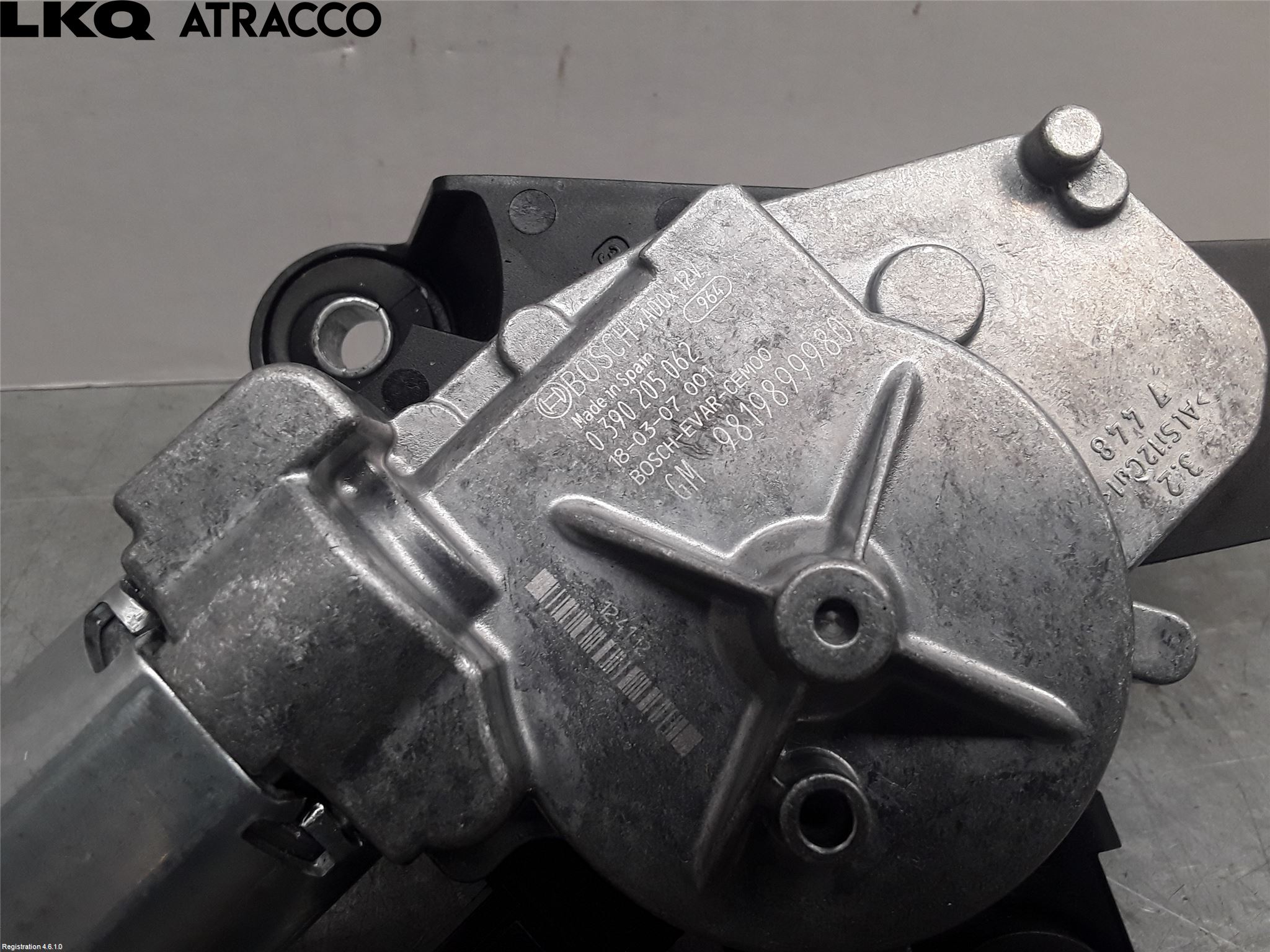 Audi A4/S4 01-05 Torkarmotor Baklucka