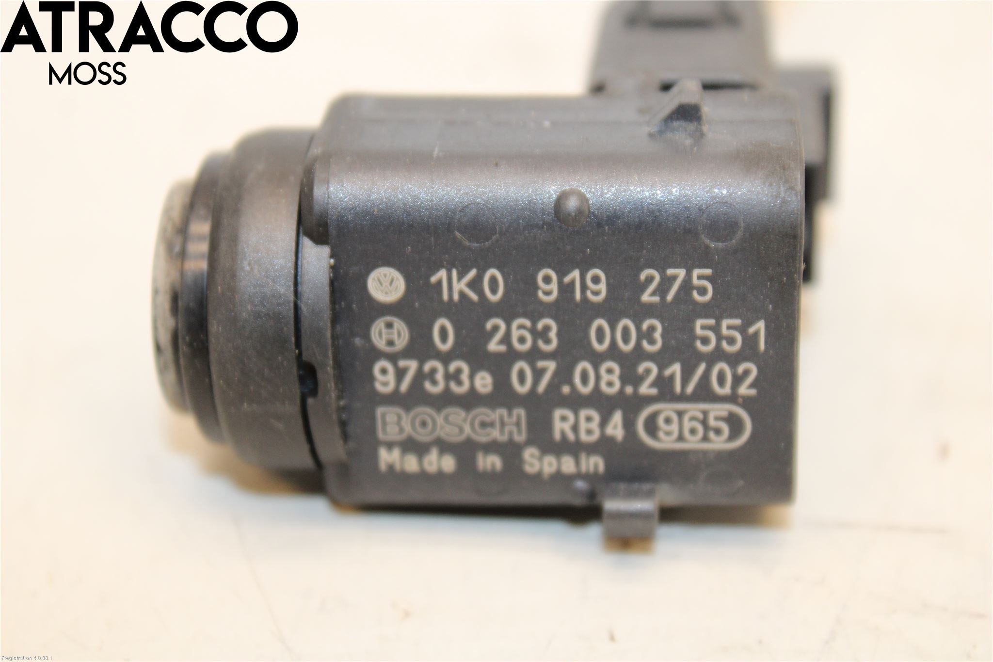 Volkswagen VW GOLF PLUS/CROSS GOLF 04-14 Parkeringshjälp Backsensor