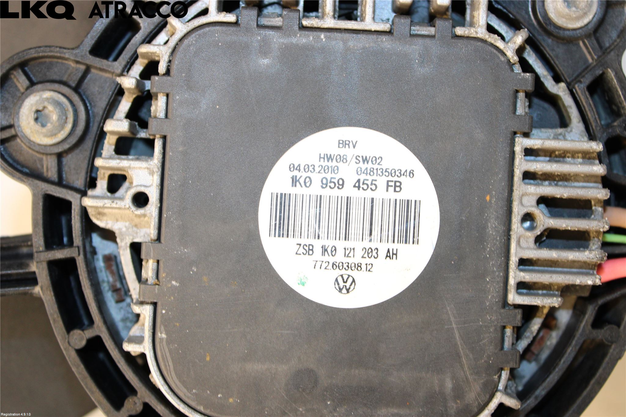 Audi A3/S3 05-13 Kylfläkt El