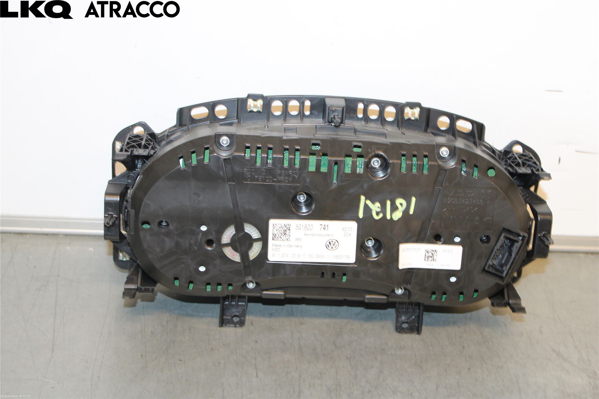 Volkswagen VW GOLF / E-GOLF VII 13-20 Instrument Komb
