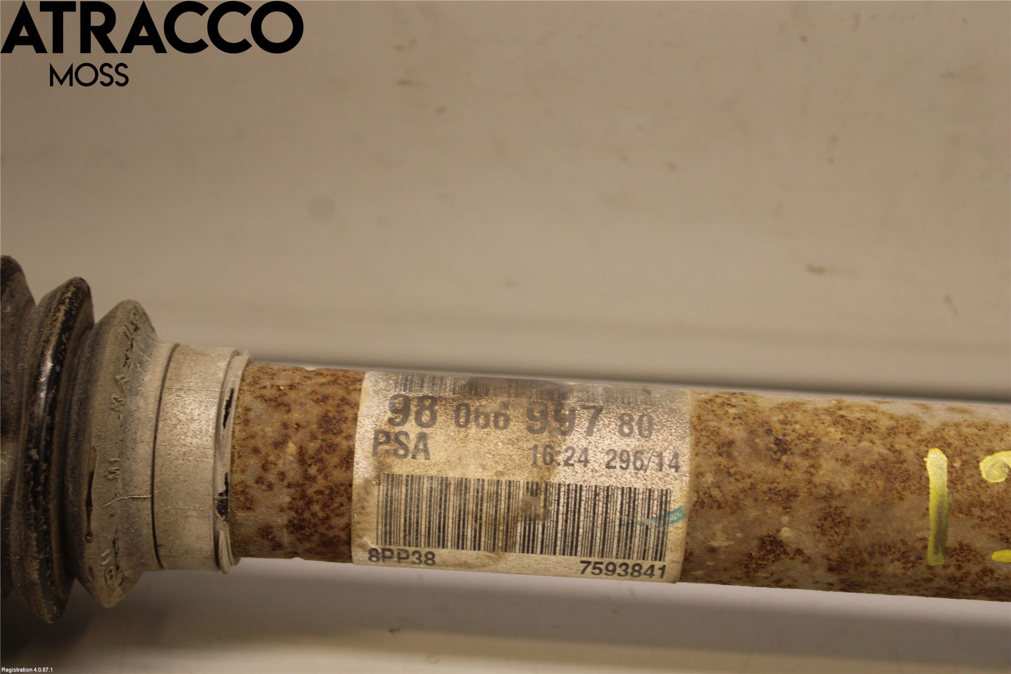 Peugeot 308 14-21 Drivaxel Fram Höger