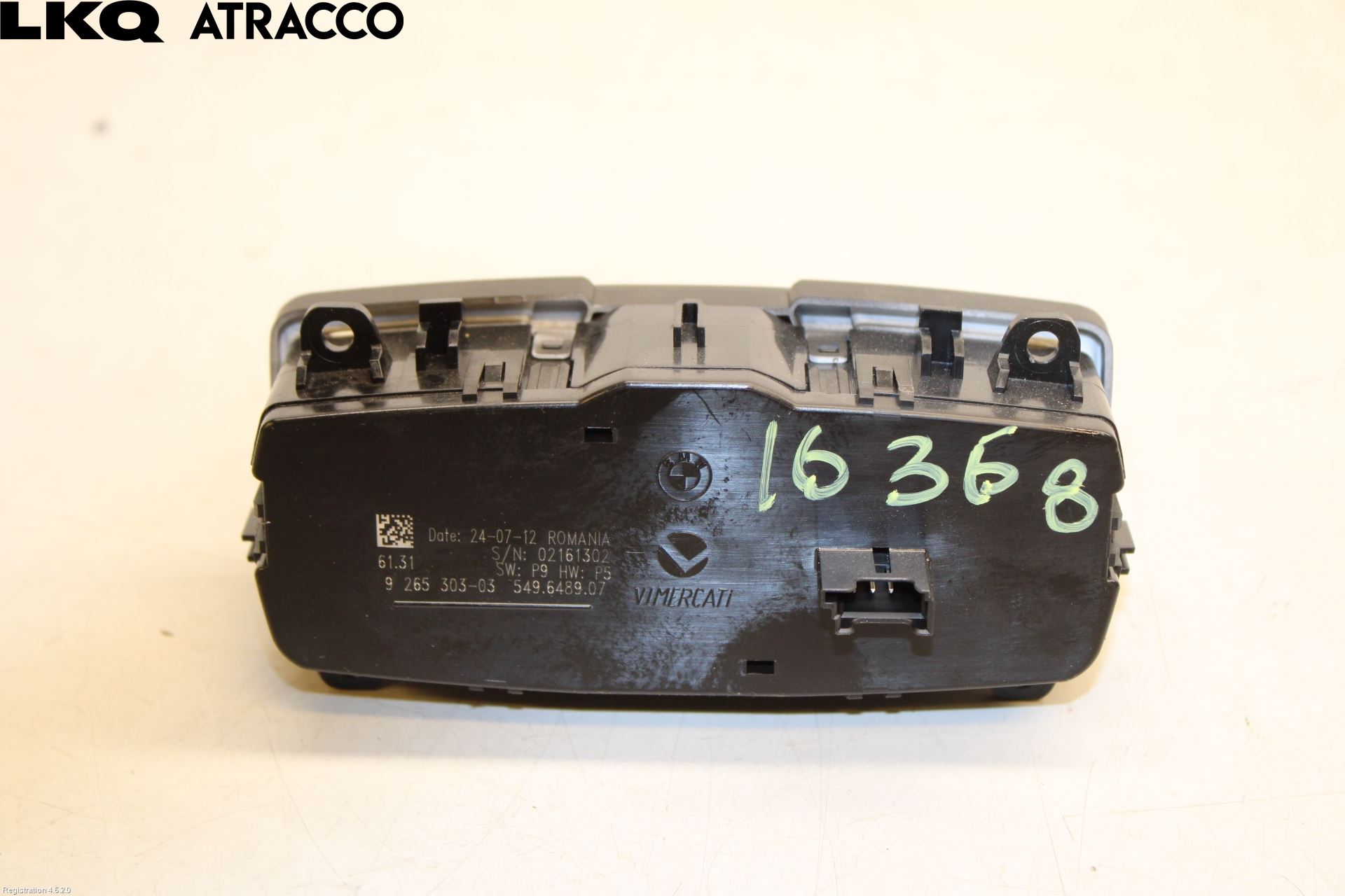 BMW 1 F20/F21 11-19 Strömställare Ljus
