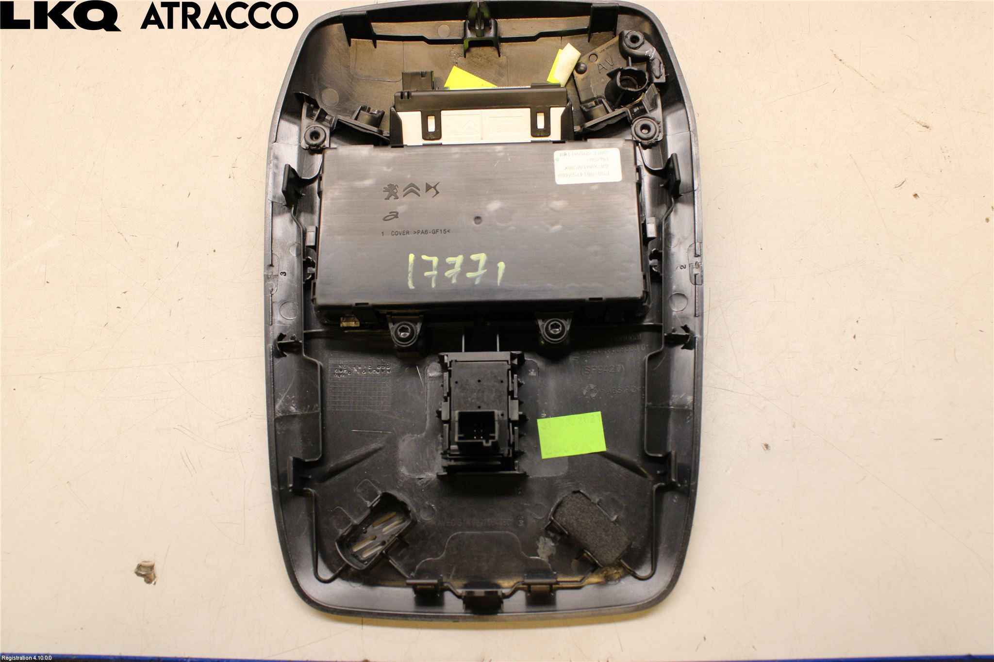 Peugeot 2008/E-2008 20- Strömställare Varnings