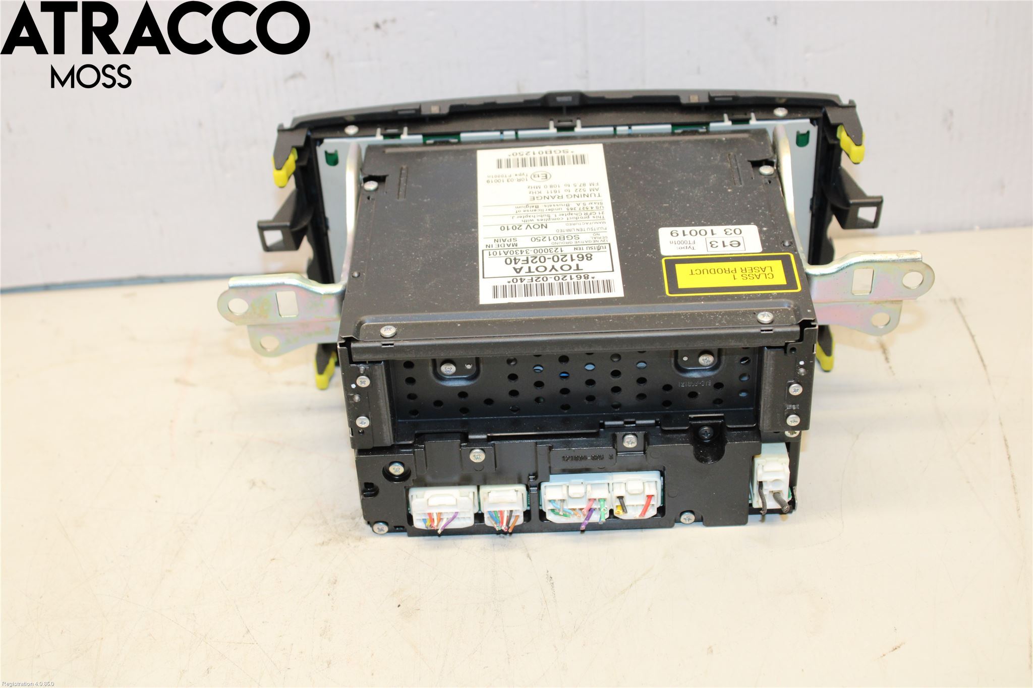 Toyota AURIS 10-12 Cd Radio - Multimediapanel