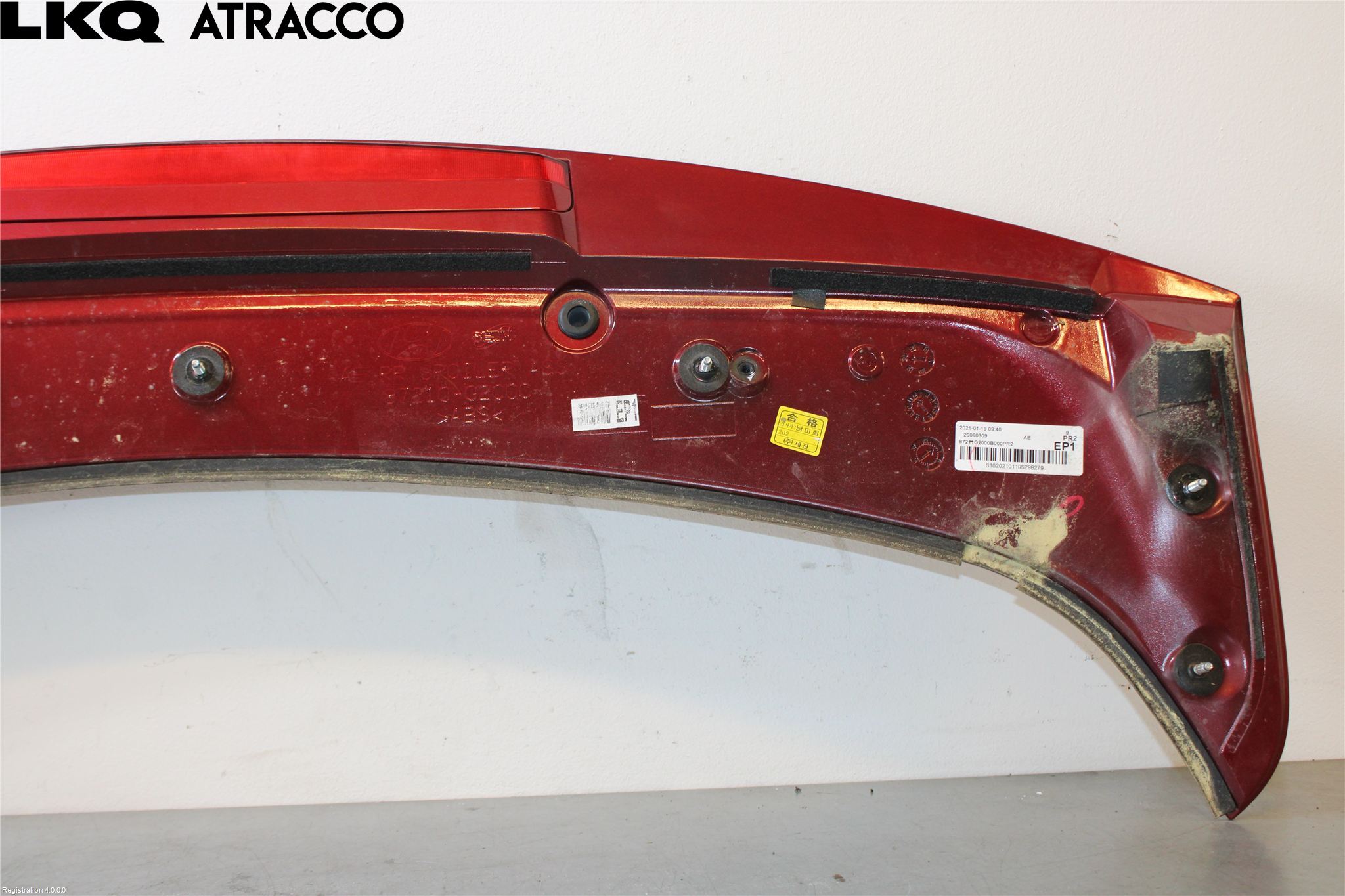 Hyundai IONIQ AE 17-22 Spoiler Baklucka