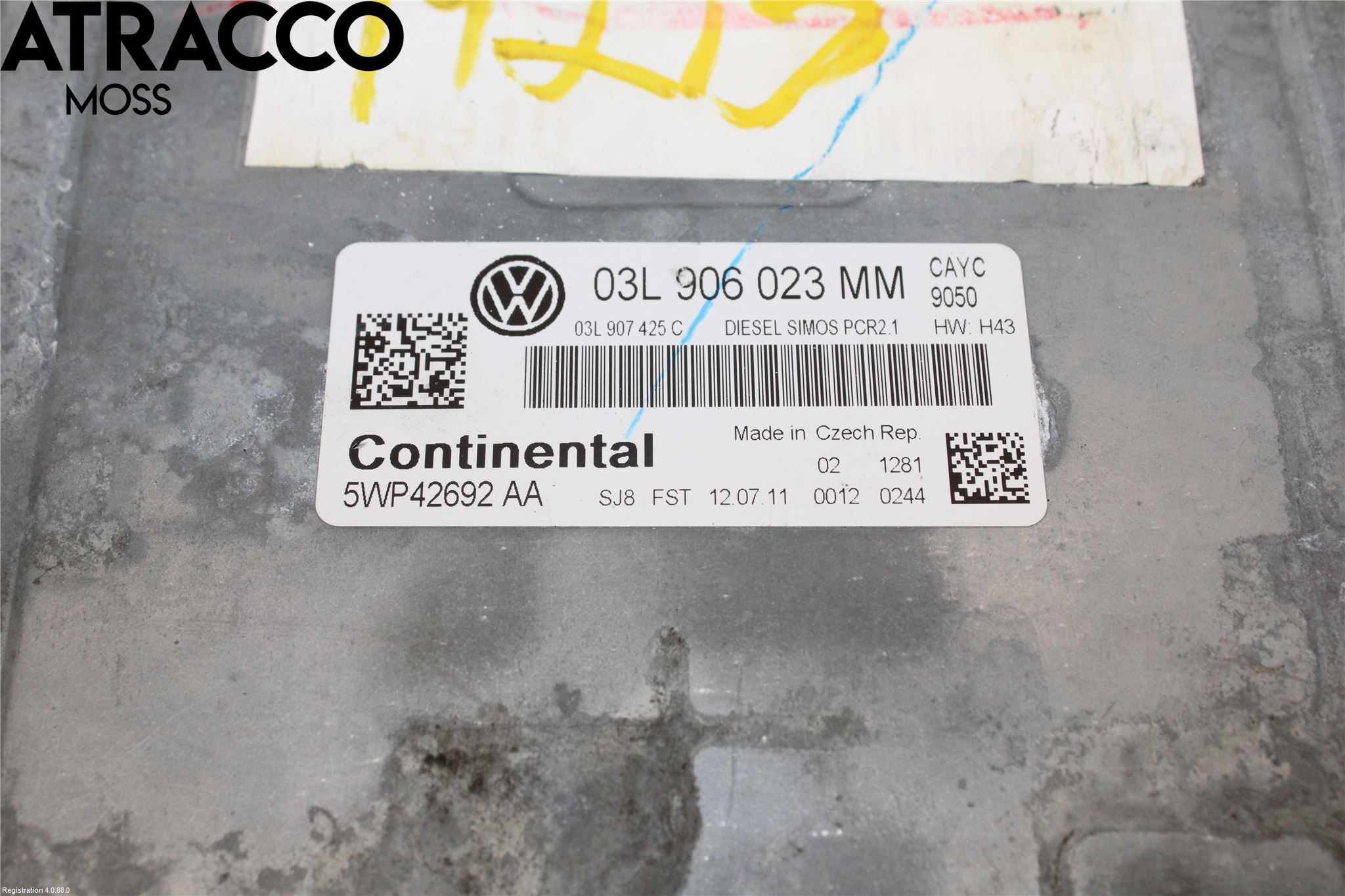 Volkswagen VW GOLF VI 09-13 Styrenhet Insprut Bensin
