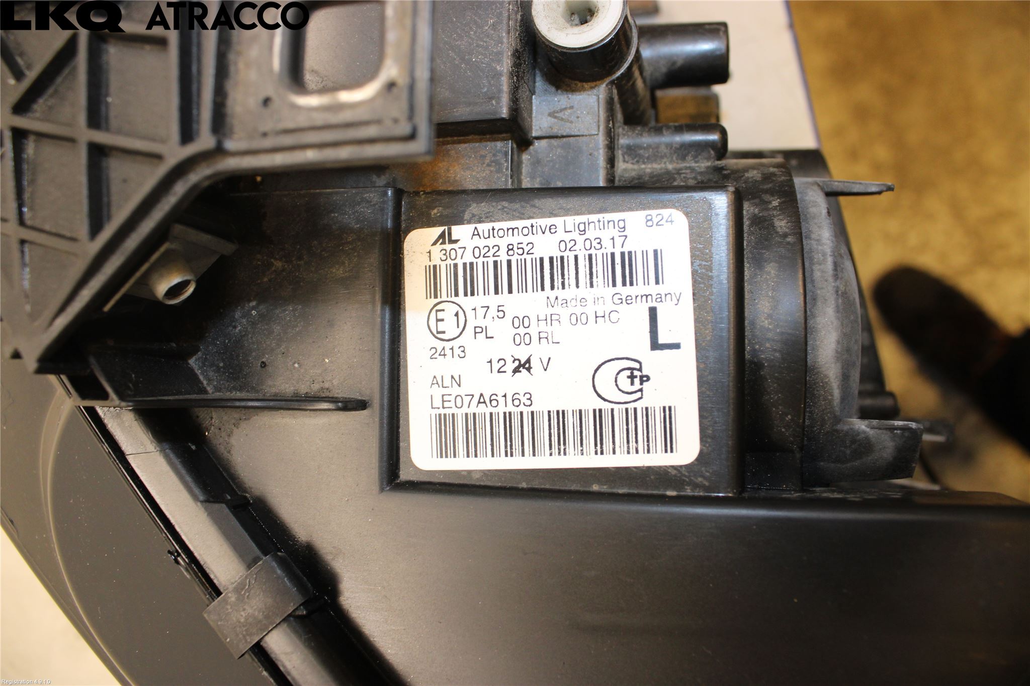 Audi A4/S4 08-11 Strålkastare Vänster