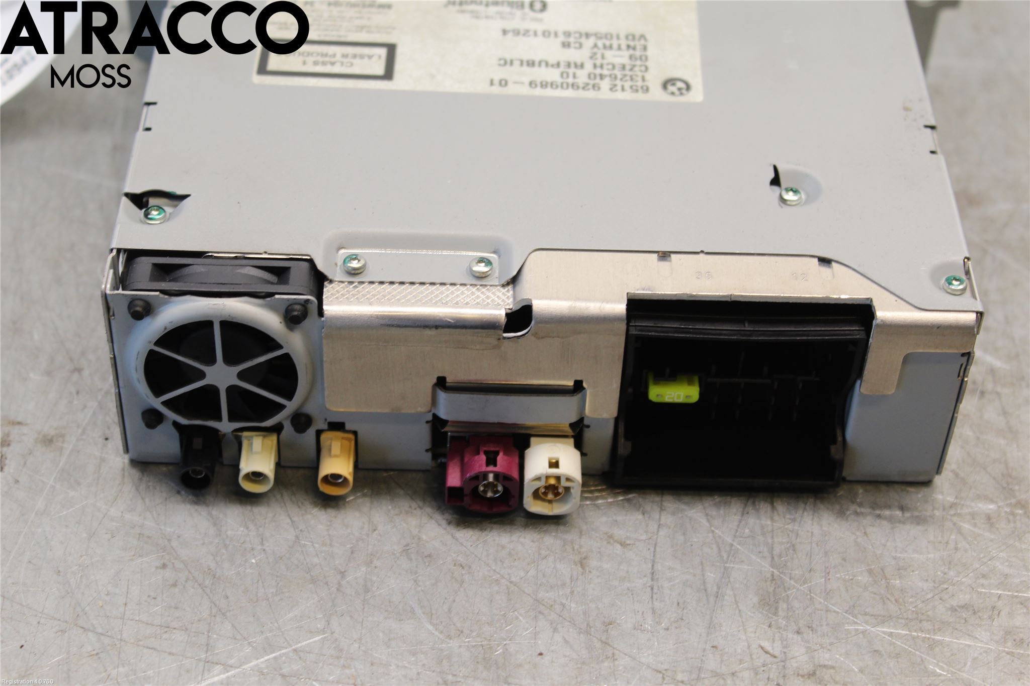 BMW 1 F20/F21 11-19 Cd Radio - Multimediapanel