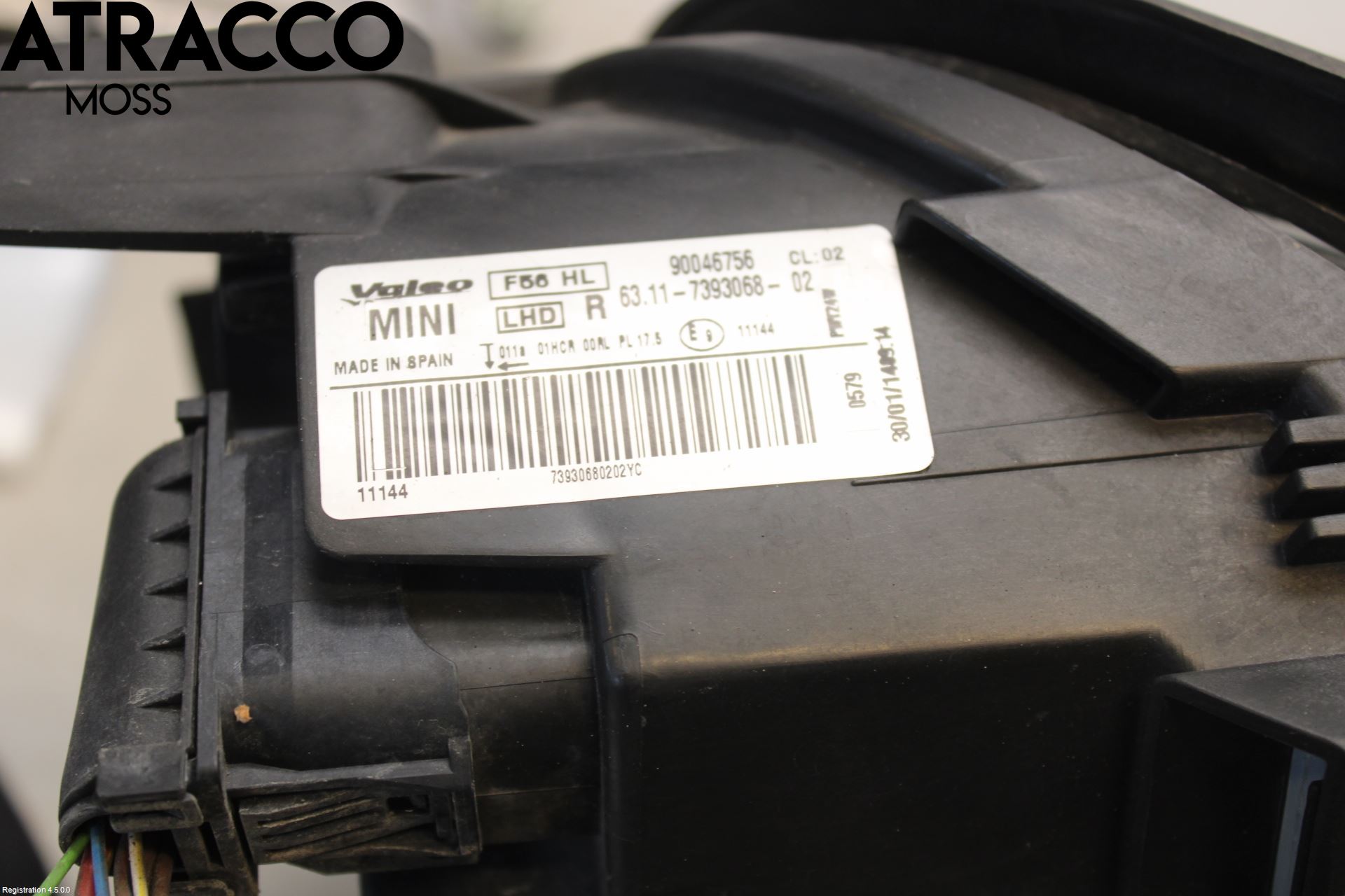 Mini ONE/COOPER 3DR F56 14-24 Strålkastare Höger