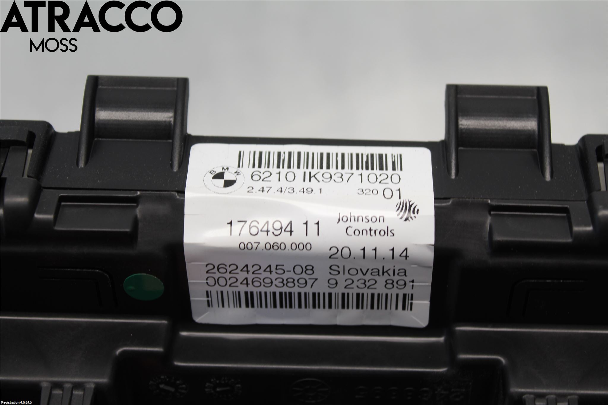 BMW 1 F20/F21 11-19 Instrument Komb