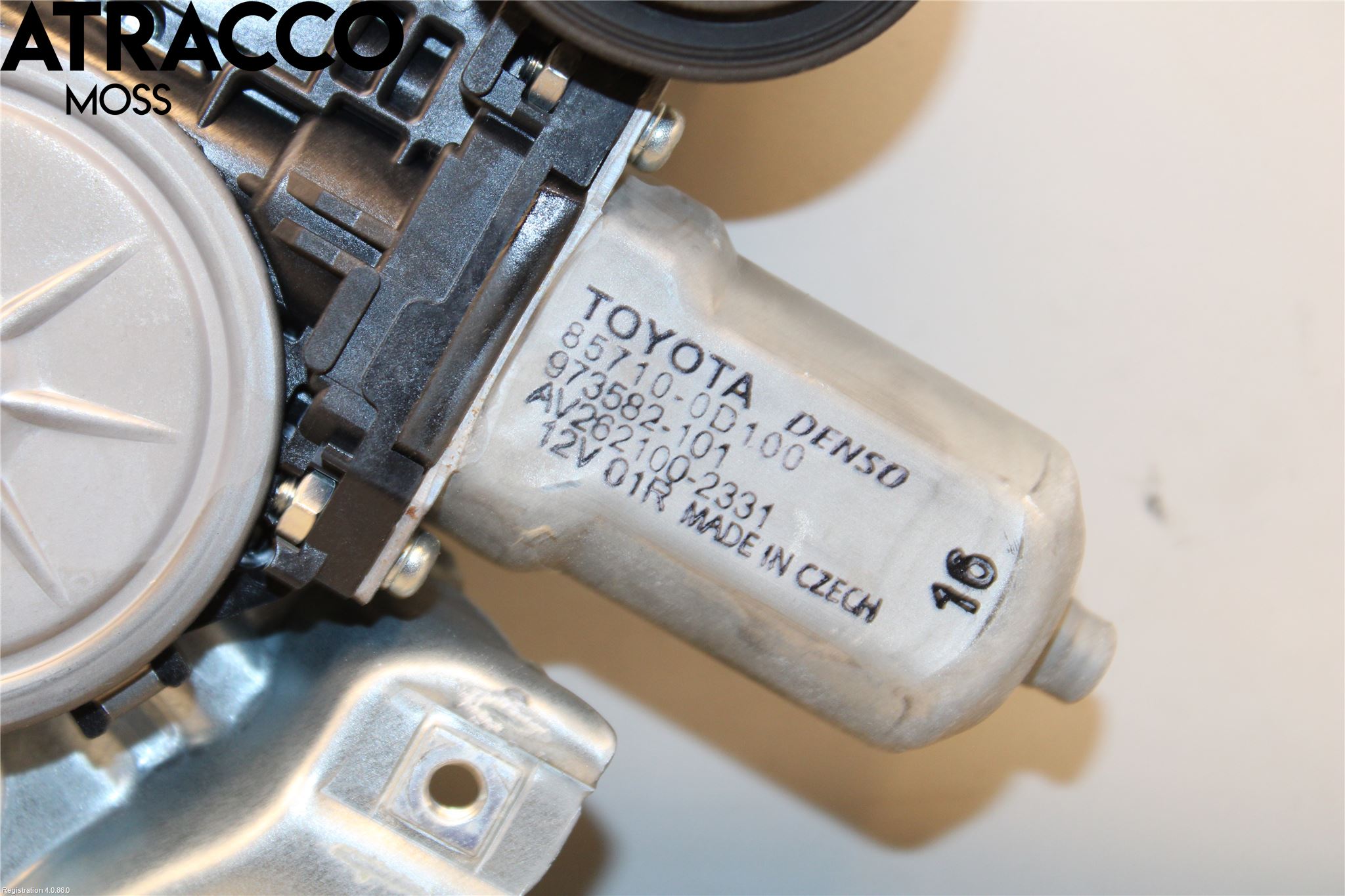 Toyota YARIS XP130 12-14 Fönsterhiss El Kompl
