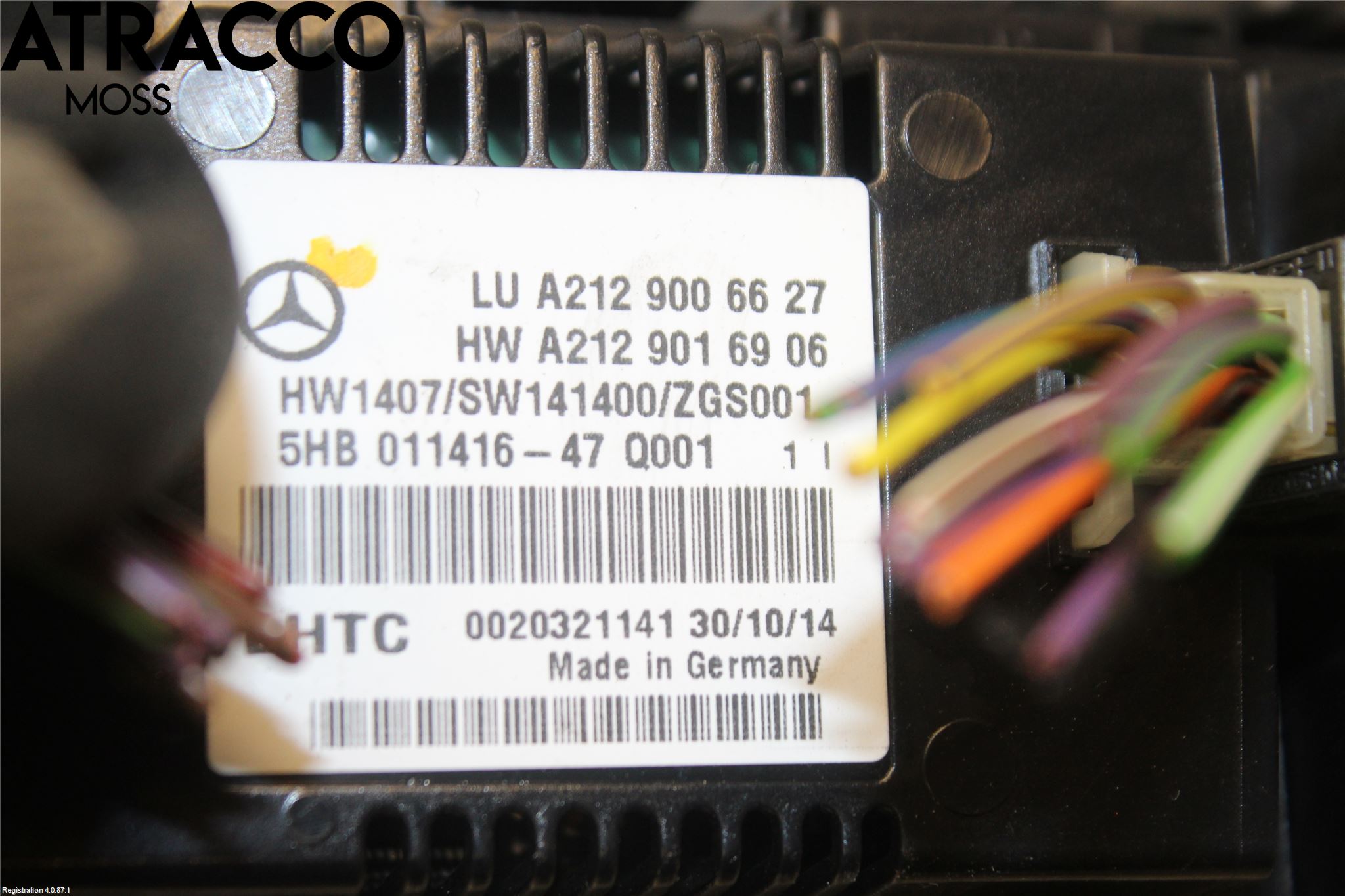 Mercedes-Benz MB E-KLASS (W212) 09-16 Ac Styrenhet Ac Manöveren