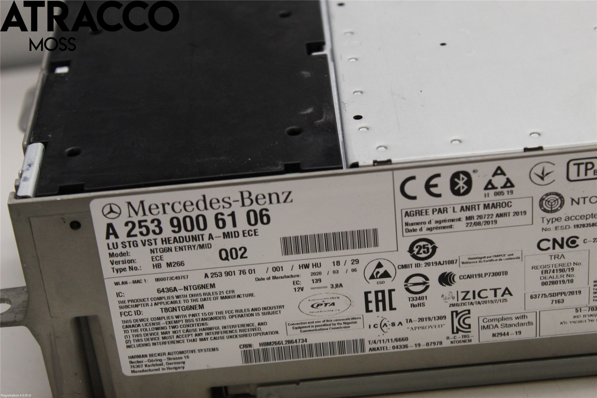Mercedes-Benz MB EQC (N293) 20- Radio
