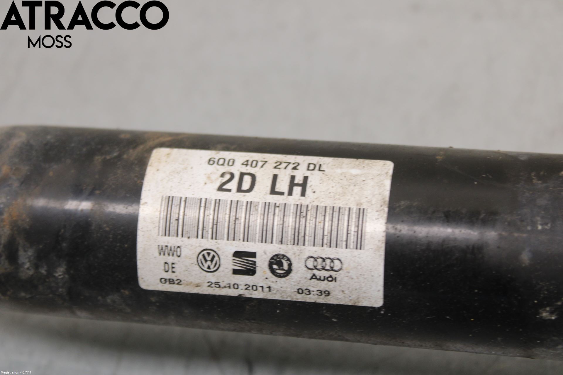 Skoda FABIA 07-14 Drivaxel Fram Höger