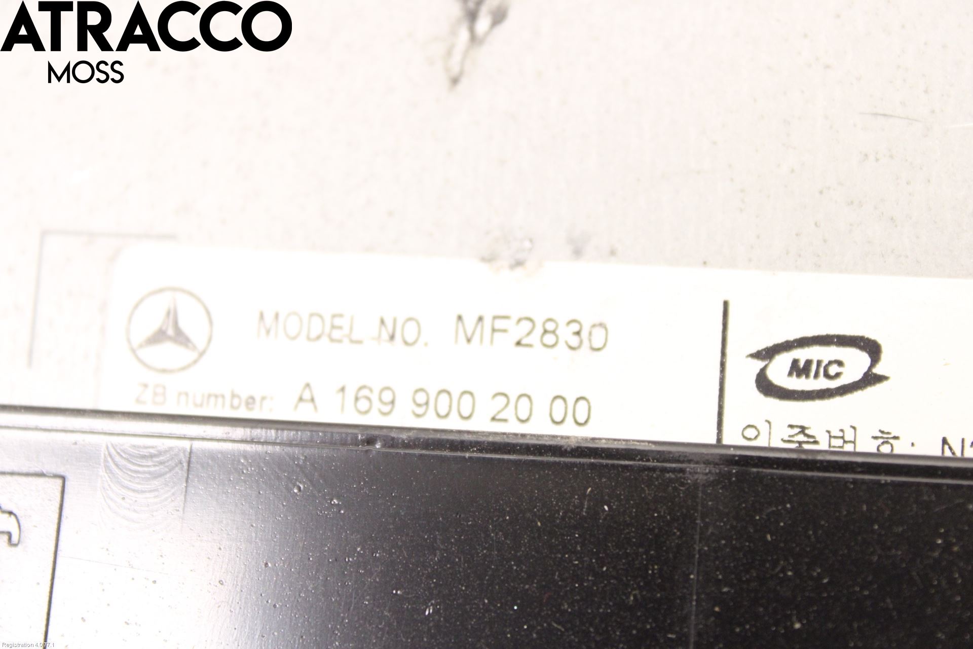 Mercedes-Benz MB VITO/VIANO (W639) 04-14 Cd Radio - Multimediapanel