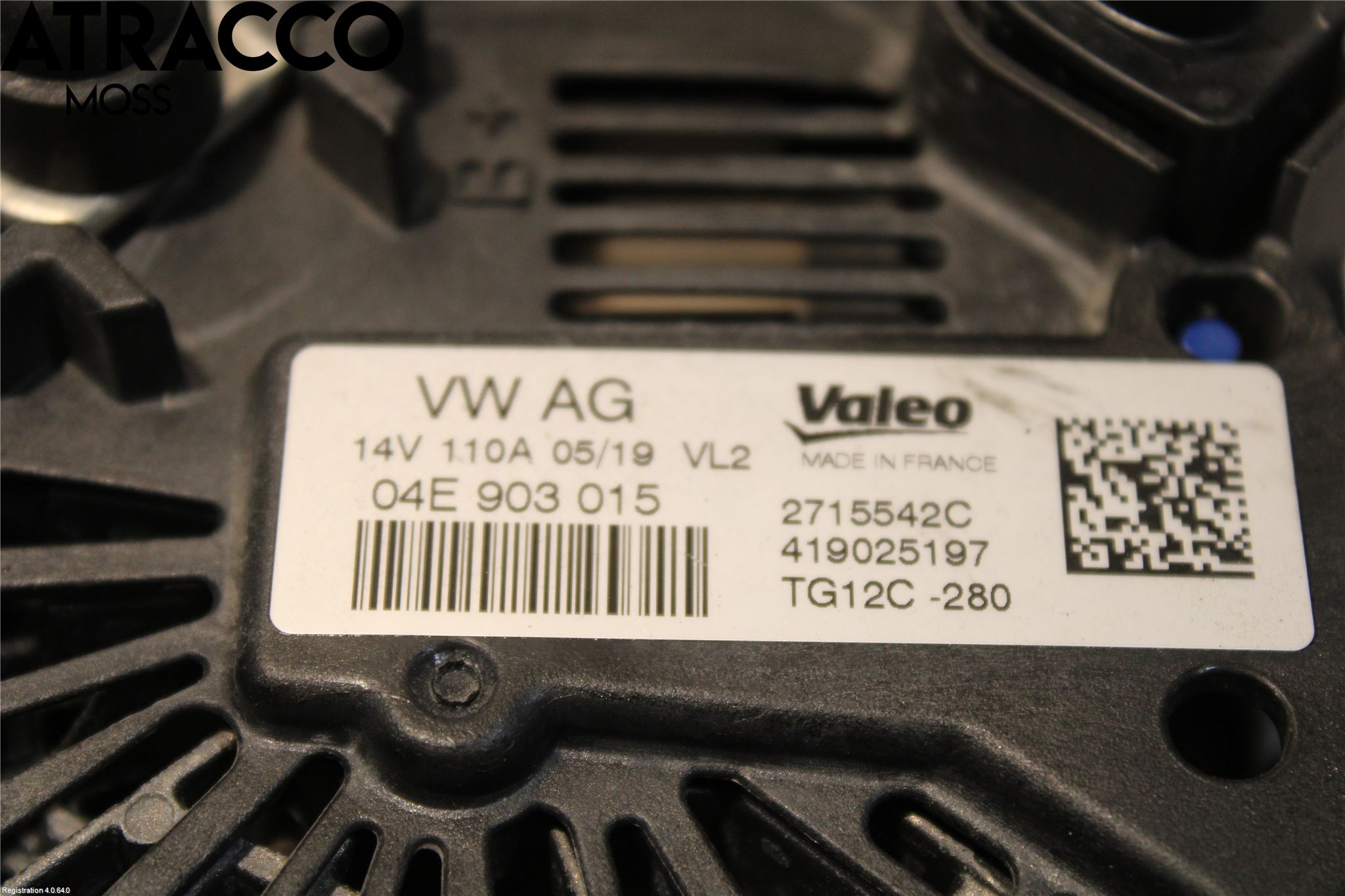 Audi A1 19- Generator